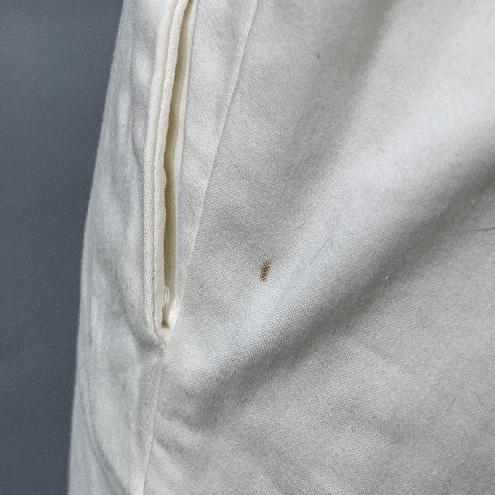Other MASAI White Cotton Elastic Waistband Ankle Zip Casual Pants Size 32" / US 10 / IT 46 - 3 Thumbnail