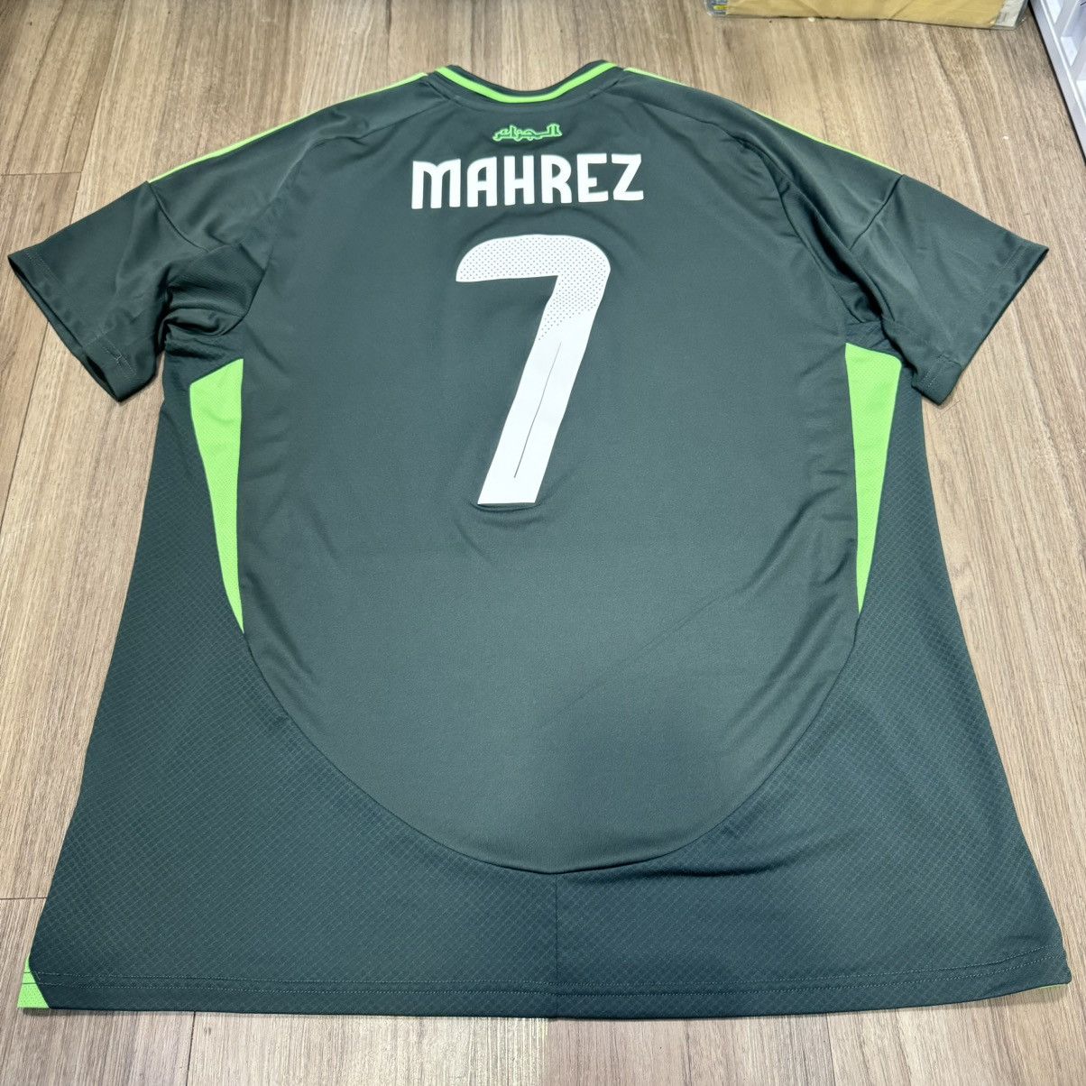 Adidas Algeria 24/25 away shirt #7 Mahrez Size US XL / EU 56 / 4 - 2 Thumbnail