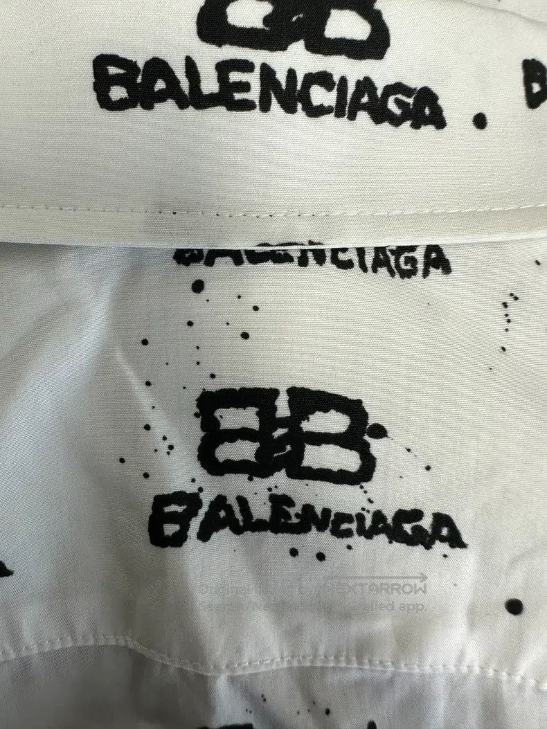 Other Balenciaga Printed Long Sleeve with Single Button Size XXS / US 00 / IT 34 - 3 Thumbnail