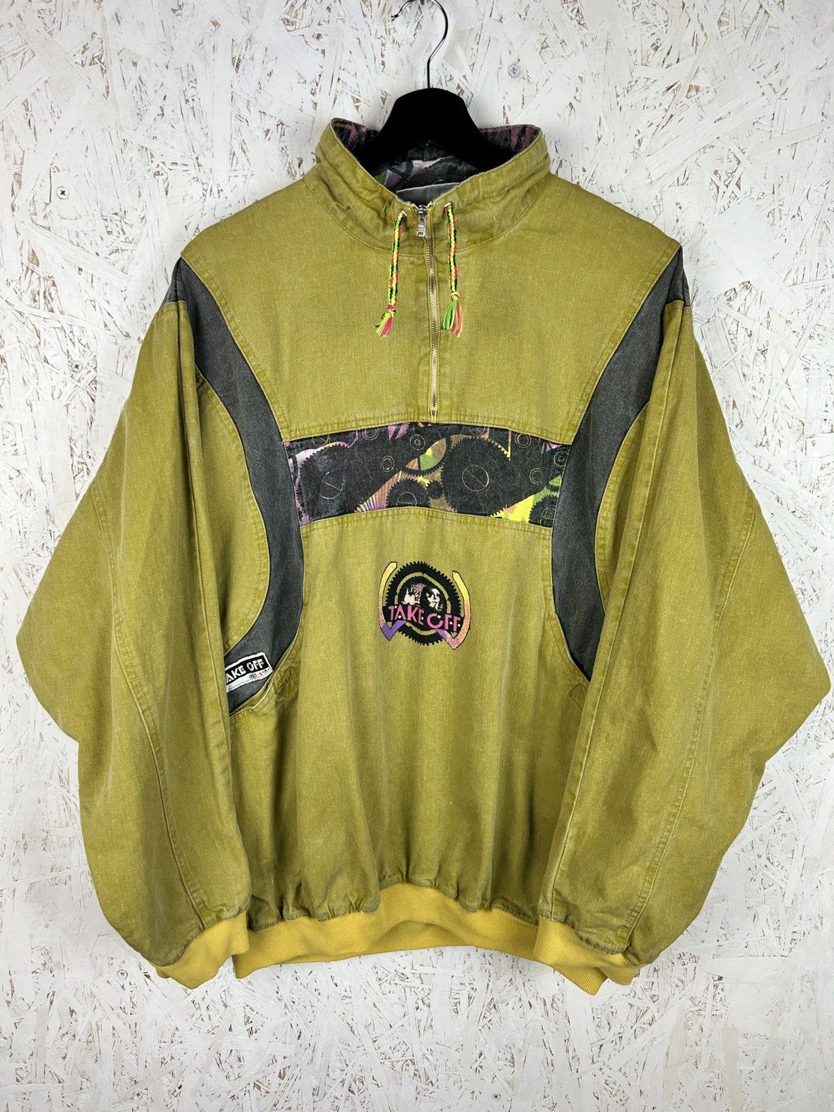 90s Vintage Adidas Take Off Retro Pullover Jacket XL