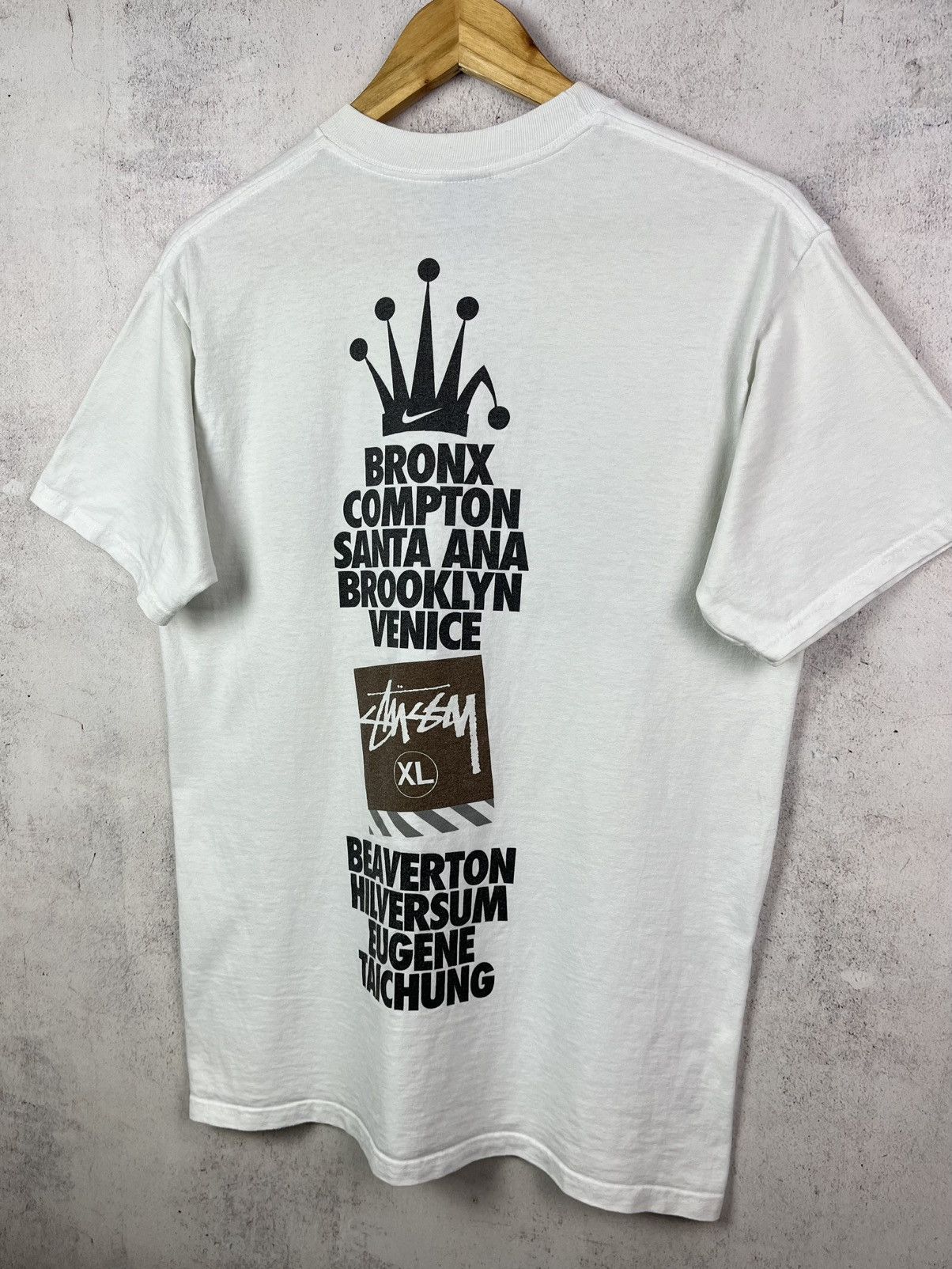 Nike × Stussy Vintage Stussy International Nike Double Sided T-Shirt Retro Size US M / EU 48-50 / 2 - 10 Thumbnail
