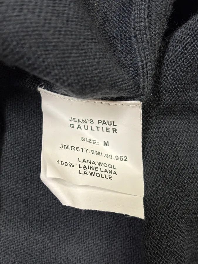 Jean Paul Gaultier 2000s Jean Paul Gaultier Woven Rope Turtleneck Sweater Size US S / EU 44-46 / 1 - 9 Thumbnail
