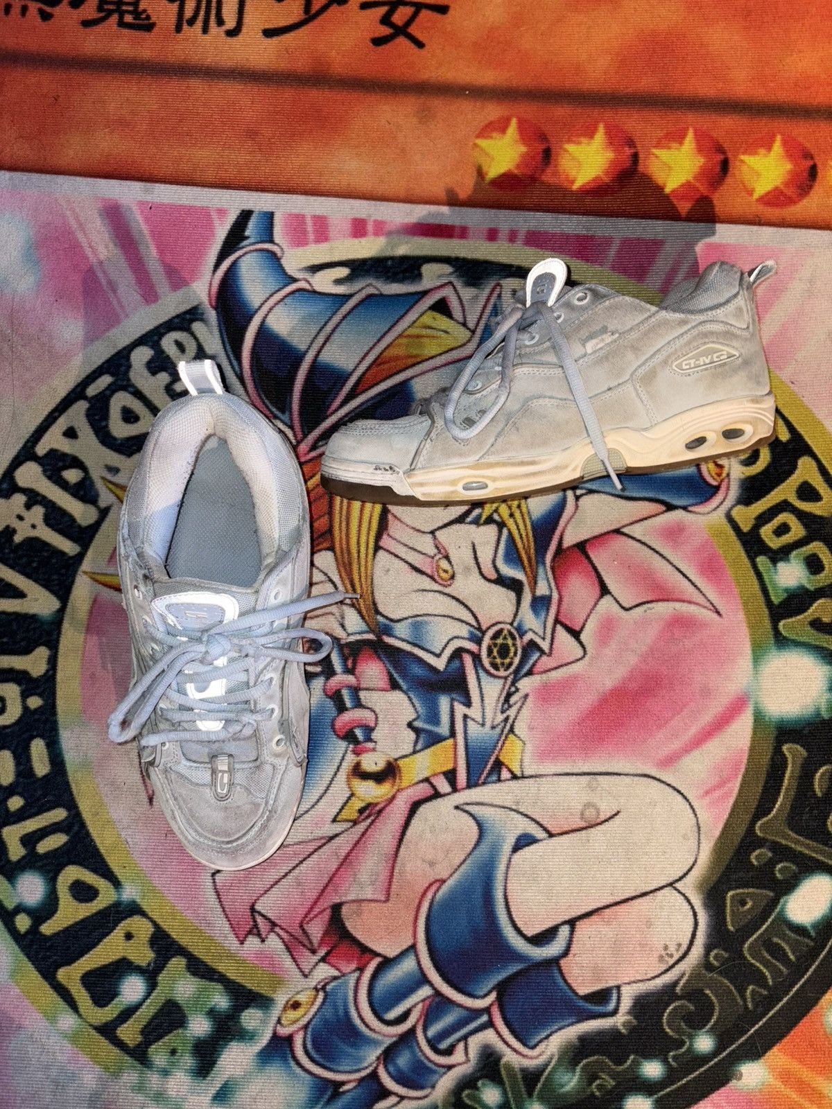 Globe Vintage Rare Globe CT-IV Chet Thomas Light Blue Skate Shoes Size US 11 / EU 44 - 4 Thumbnail