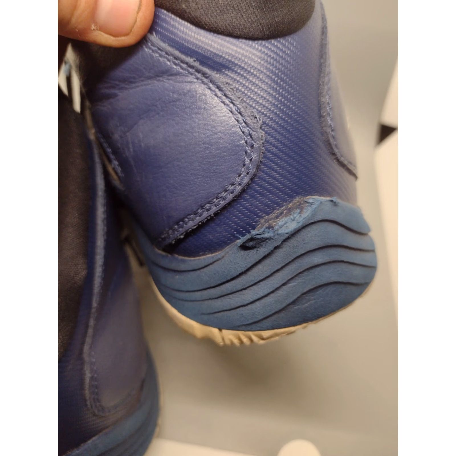 Nike Nike Mens Jordan Prime Fly Basketball Shoes Mid Top Black Blue 13 599582-015 Nike Prime Basketball Shoes Mens size 13 Black Blue Size US L / EU 52-54 / 3 - 5 Thumbnail