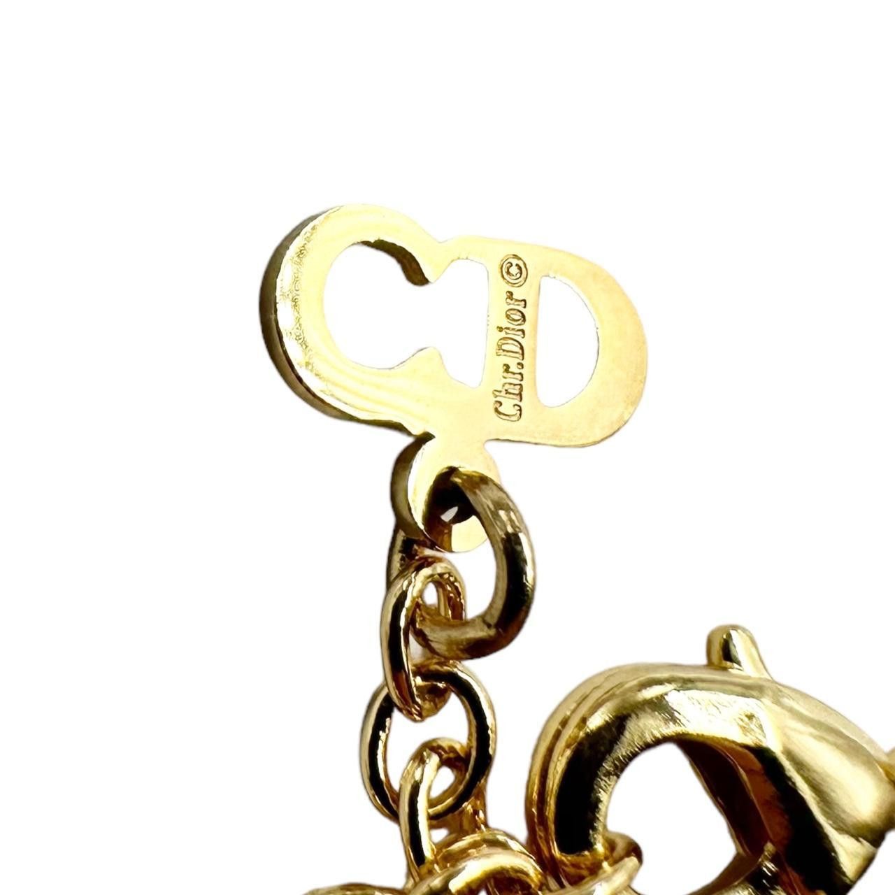 Vintage Dior Logo Necklace