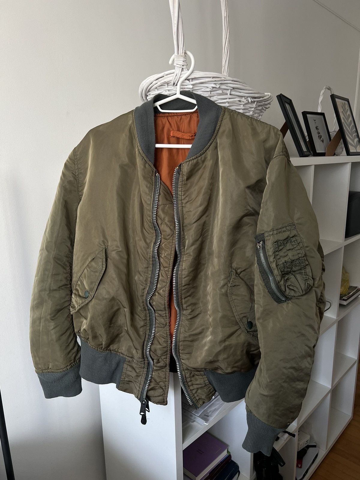 Other Vintage ALPHA Made In Usa USAF MA-1 Bomber Jacket Size US M / EU 48-50 / 2 - 1 Thumbnail