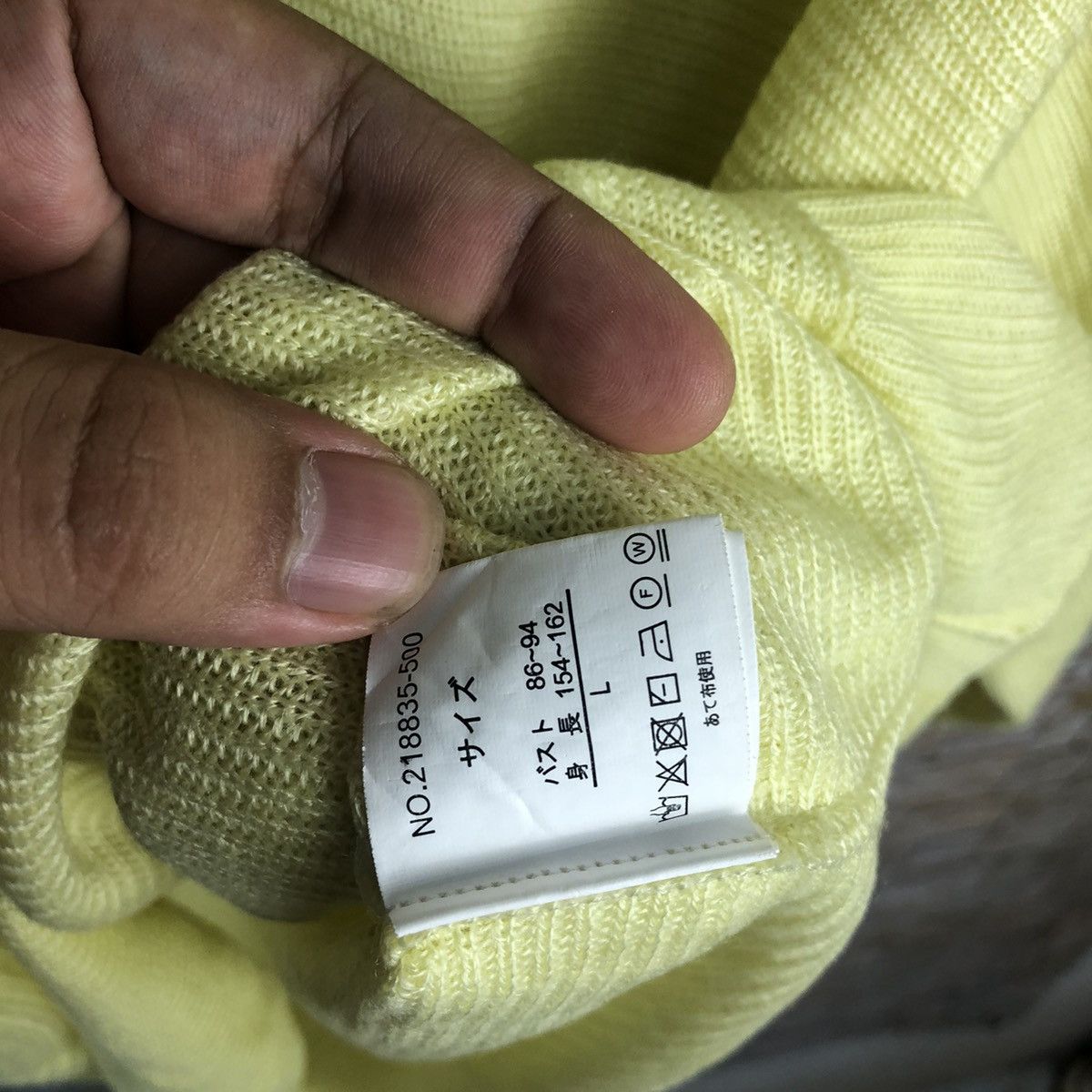 Homespun Knitwear × Japanese Brand Standard Green Knitwear #A893 Size L / US 10 / IT 46 - 11 Thumbnail