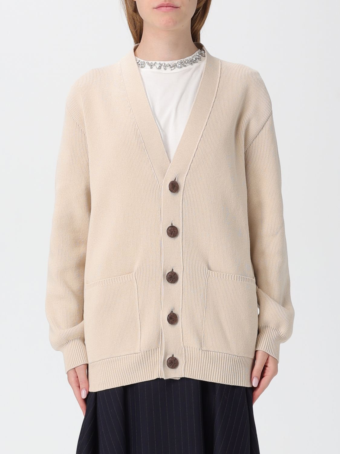 Golden Goose Golden Goose Sweater Woman Beige Size XS / US 0-2 / IT 36-38 - 1 Thumbnail