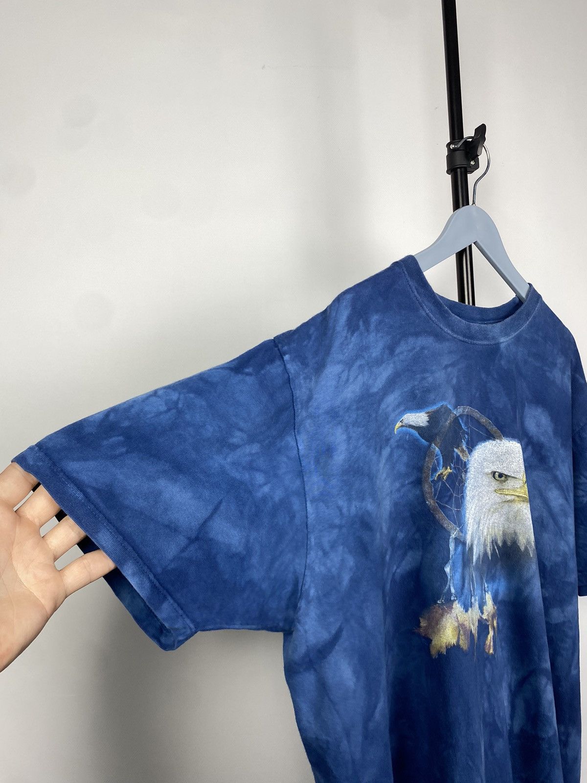Band Tees × Vintage Vintage T-Shirt Eagle Made in USA Big American Bald Eagle Size US L / EU 52-54 / 3 - 6 Thumbnail