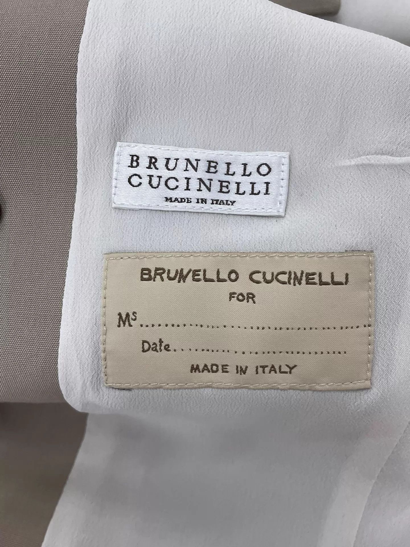 Brunello Cucinelli Brunello Cucinelli DB Oversized Blazer 36 Size XS / US 0-2 / IT 36-38 - 4 Thumbnail