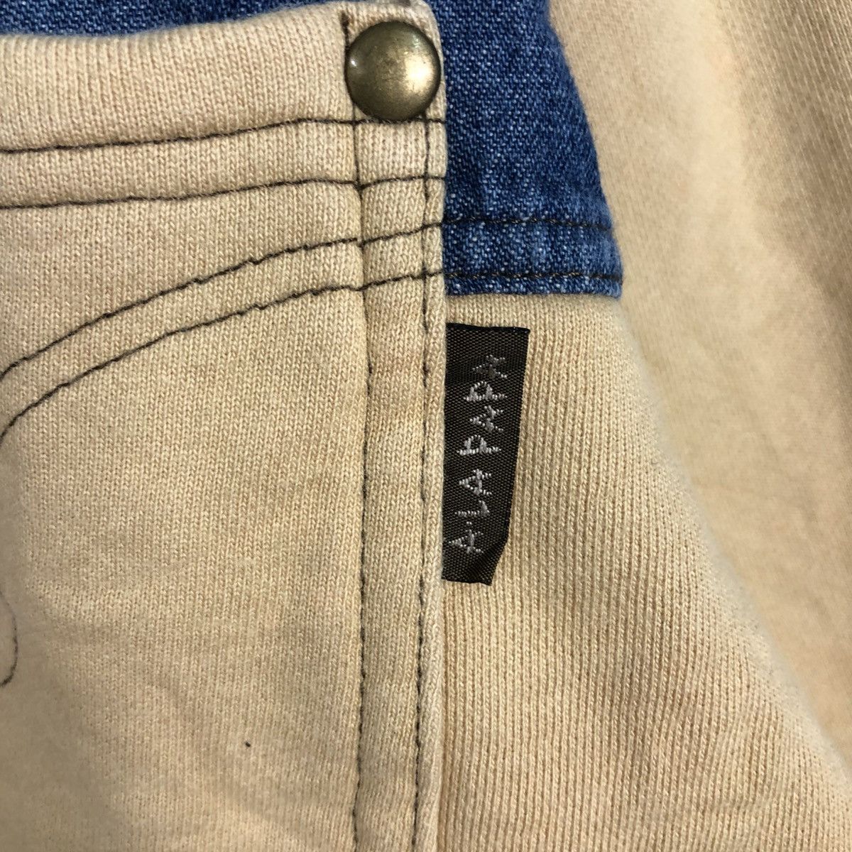 Japanese Brand 📌Vintage Button Chore Jacket Alapapa Issey Miyake Big Logo Size US M / EU 48-50 / 2 - 20 Thumbnail