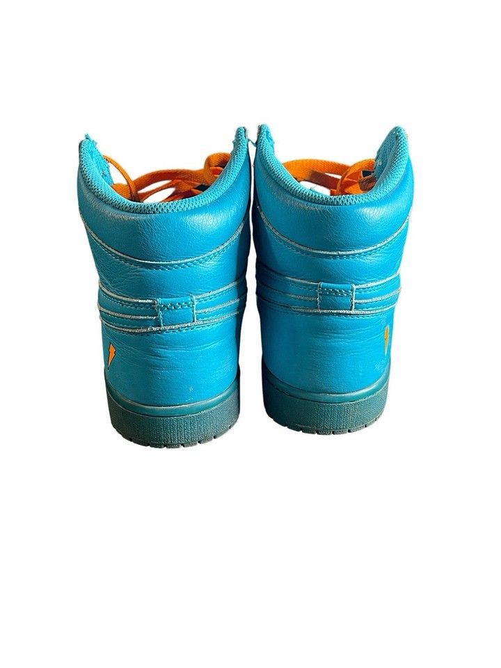 Jordan Brand Air Jordan 1 Retro High OG Gatorade Cool Blue SZ 9.5 Size US 9.5 / EU 42-43 - 7 Thumbnail