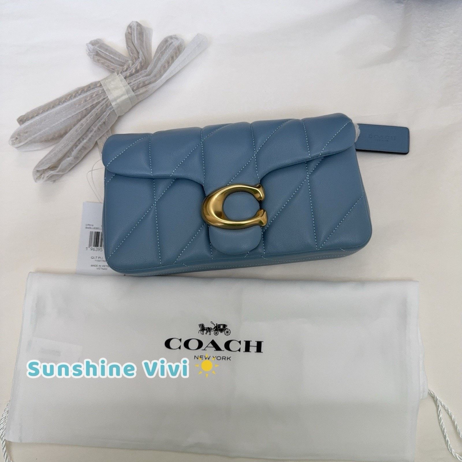 Coach NWT Coach Tabby 18 Crossbody Wristlet Pillow Quilting CP018 Size ONE SIZE - 1 Thumbnail