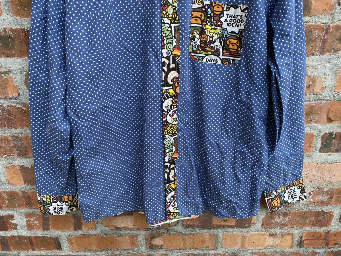 Bape 2008 Bape Baby Milo all logo Size US XL / EU 56 / 4 - 4 Thumbnail