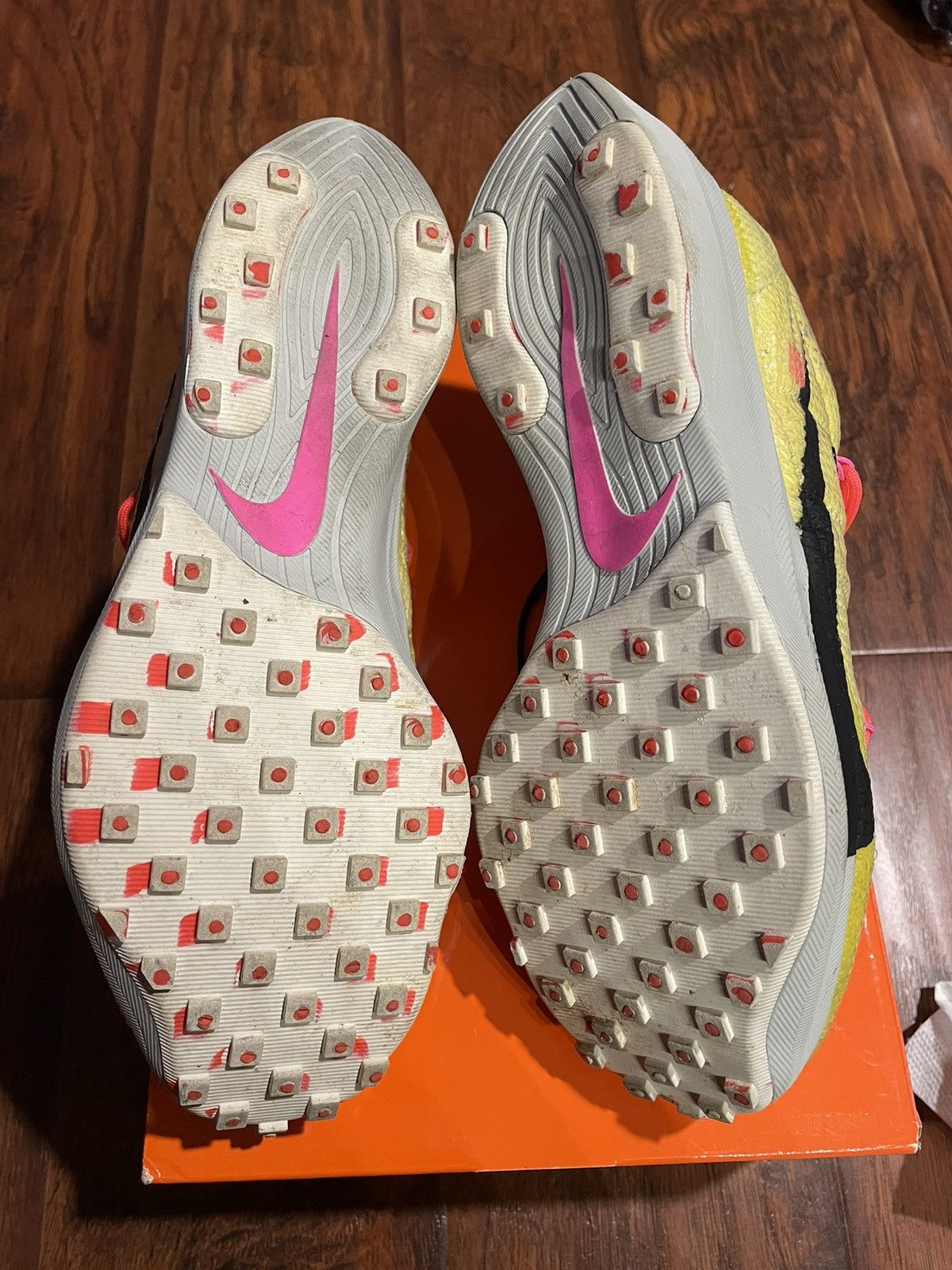 Nike × Off-White × Virgil Abloh Nike Off-White Vapor Street Tour Yellow Size US 9.5 / EU 42-43 - 6 Thumbnail