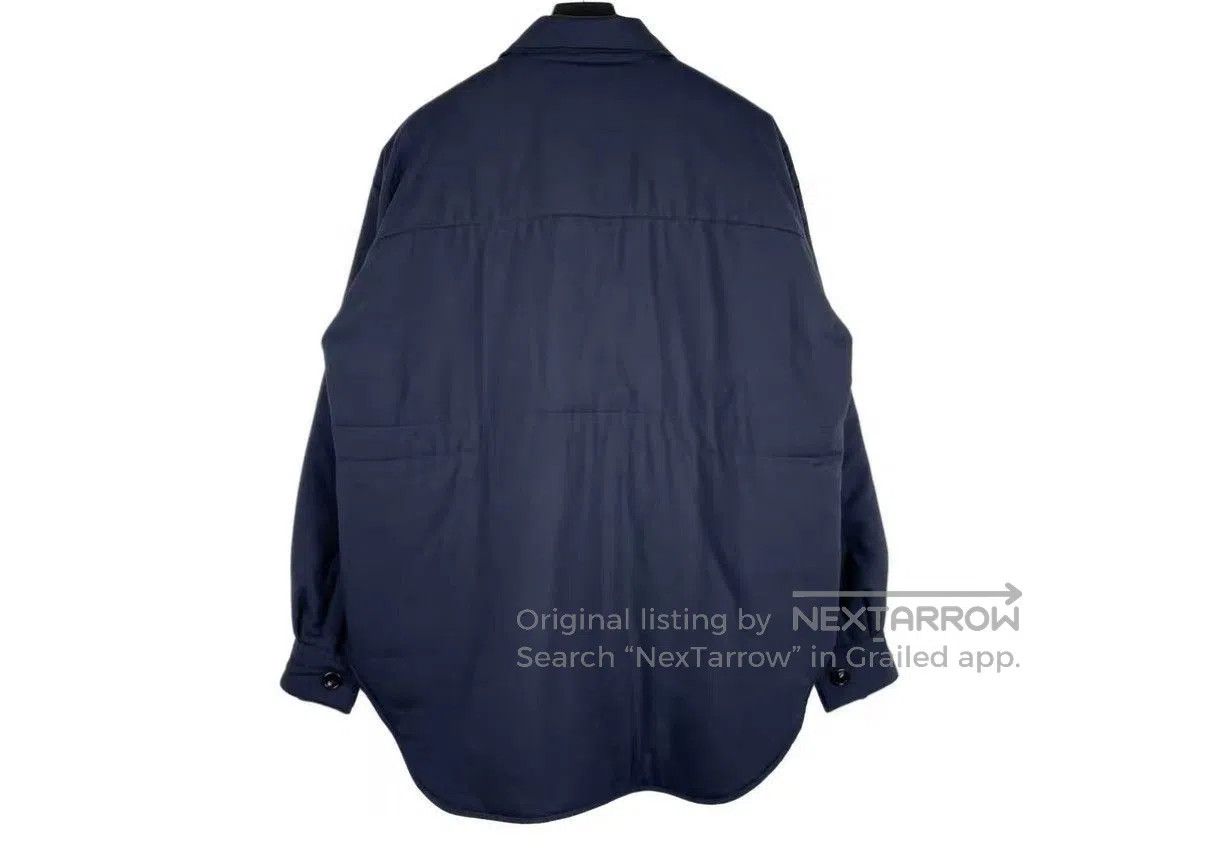 Marni Blue Zip-Front Jacket with Collar and Pocket. Size US M / EU 48-50 / 2 - 2 Thumbnail