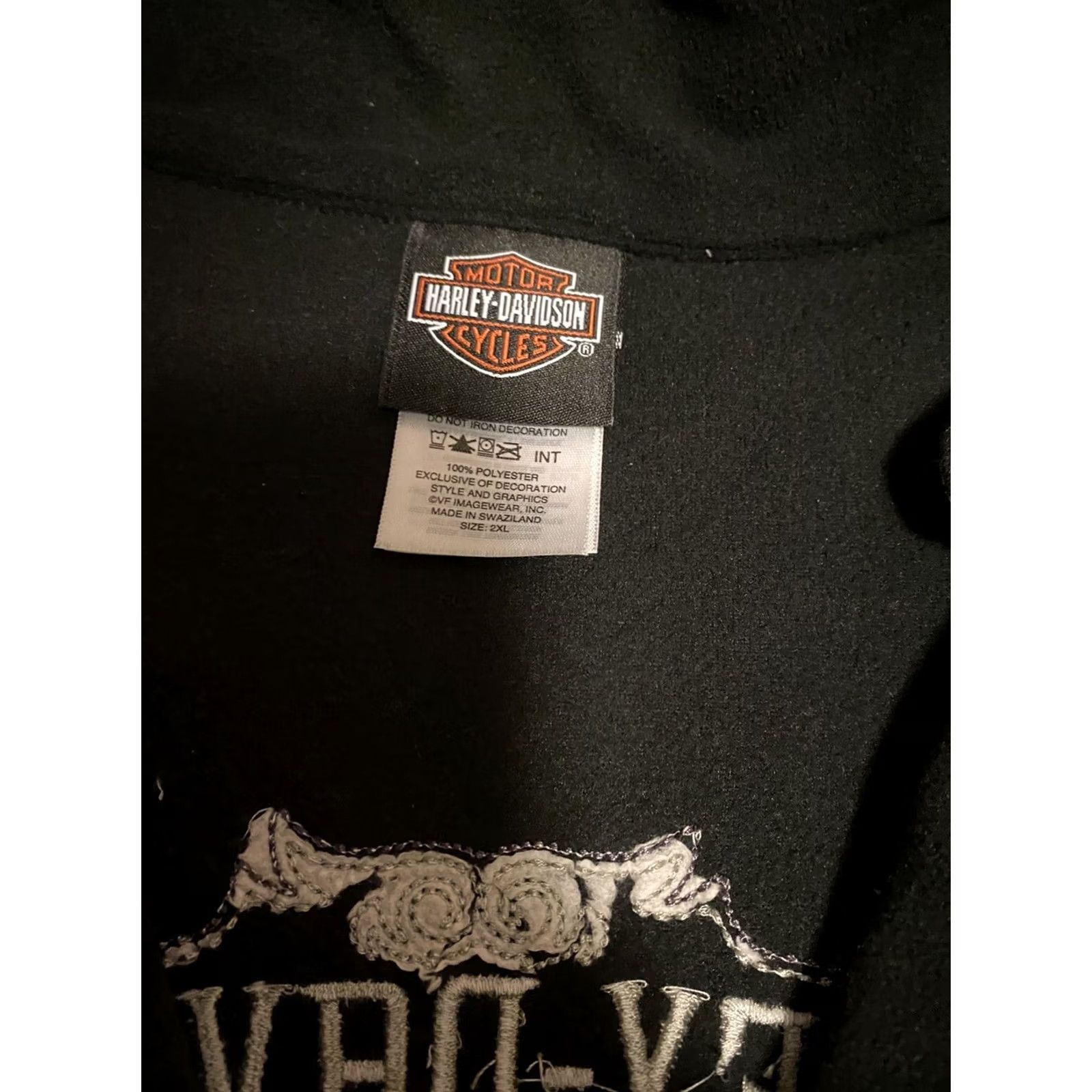 Harley Davidson Harley-Davidson Fleece Long Sleeve Shirt Men 2XL Black Rare Big Island Kona Hawaii Size US XXL / EU 58 / 5 - 8 Thumbnail