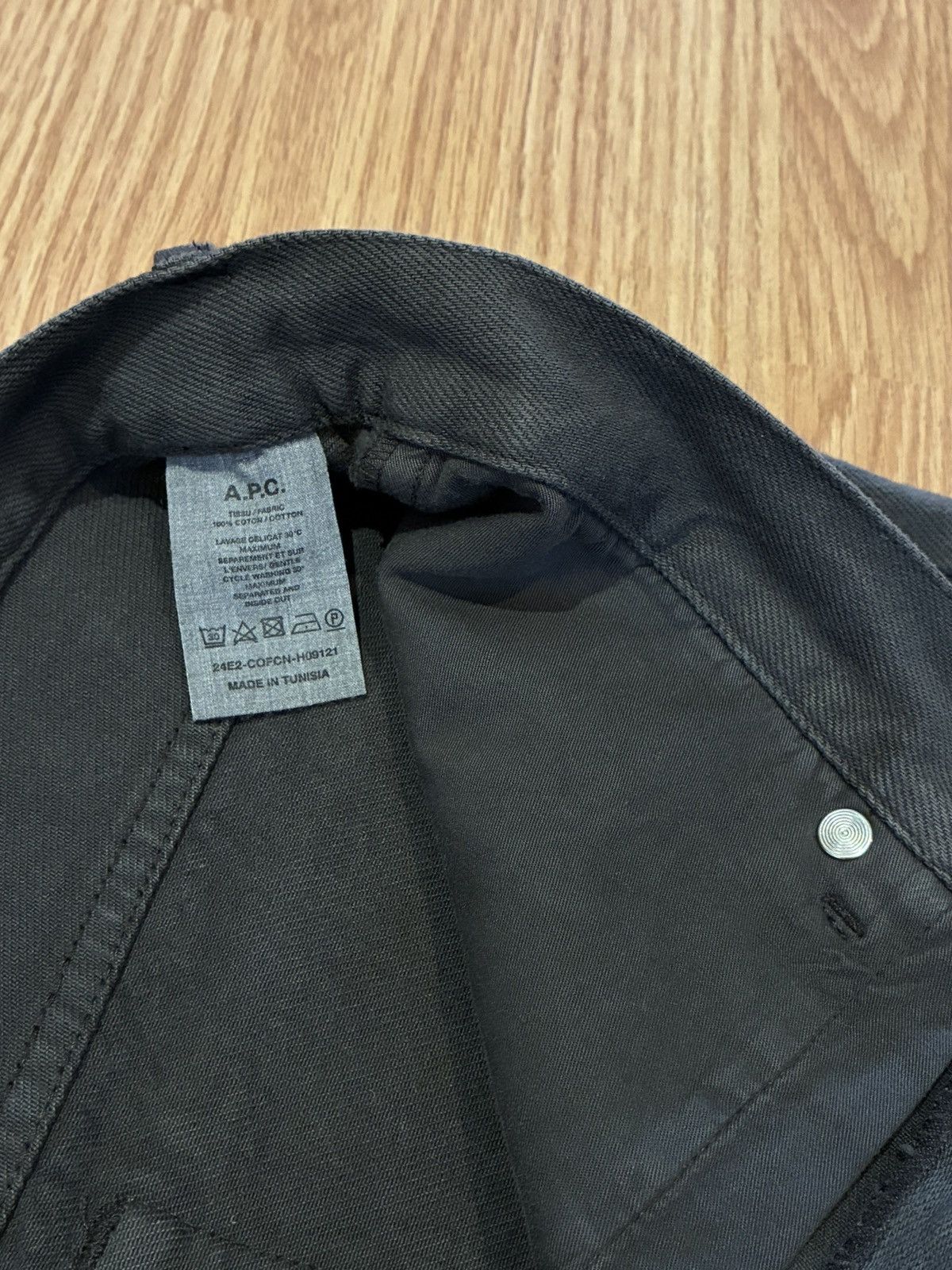 A.P.C. A.P.C Jean Martin “Anthracite” BNWT Size US 32 / EU 48 - 5 Thumbnail