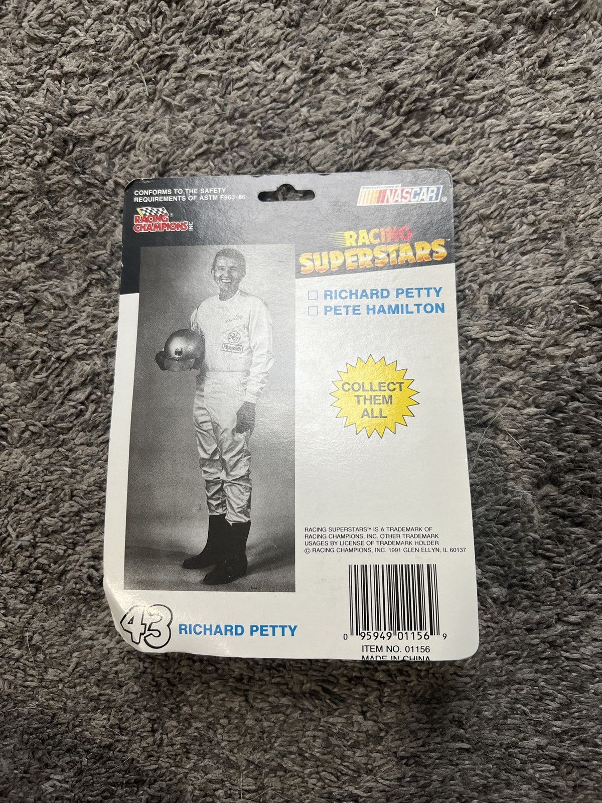 NASCAR 1991 NASCAR Racing Superstars Stock Car/Collector Card/Stand Size ONE SIZE - 2 Thumbnail