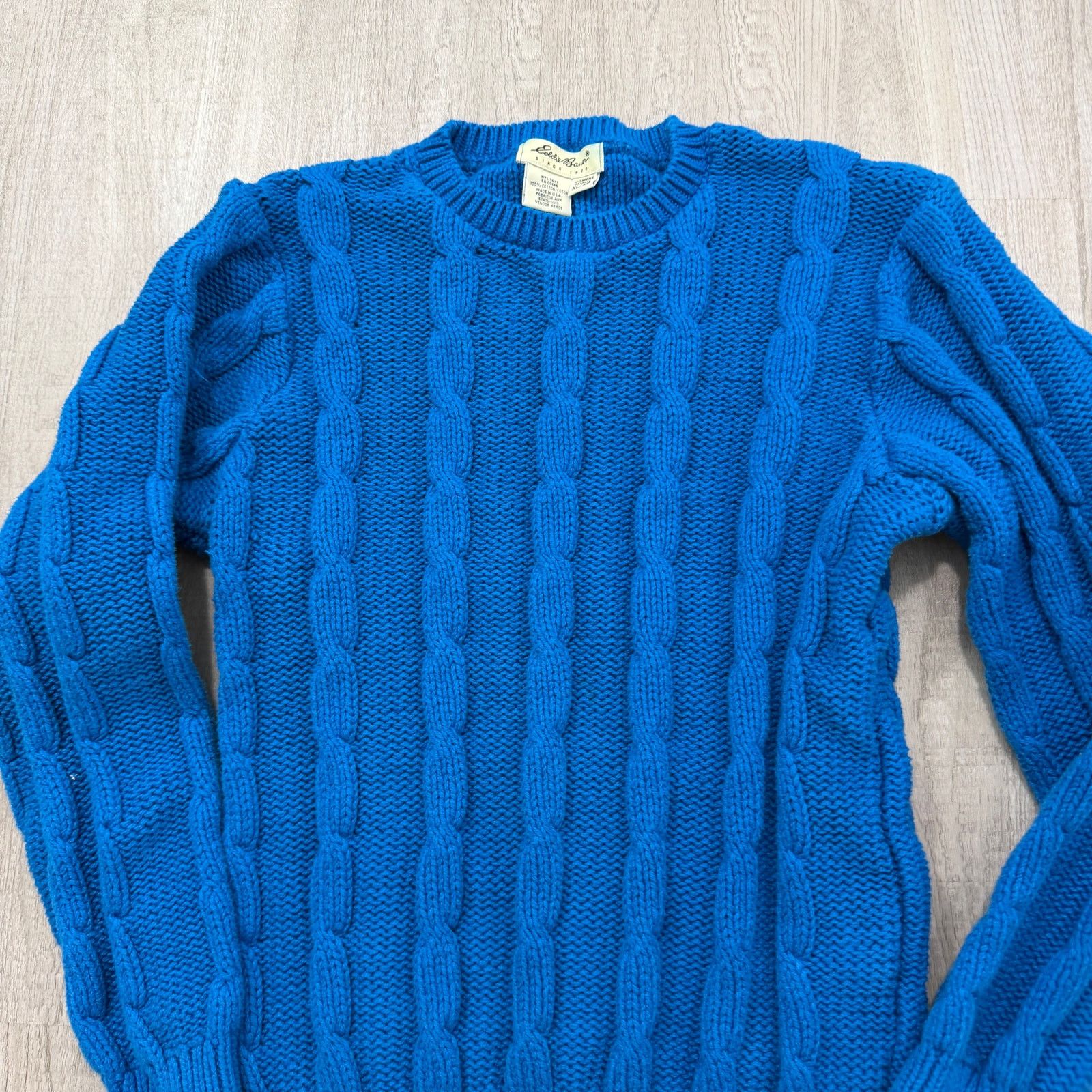 Eddie Bauer Vintage Eddie Bauer Cable Knit Sweater Women's Extra Large Size XL / US 12-14 / IT 48-50 - 2 Thumbnail