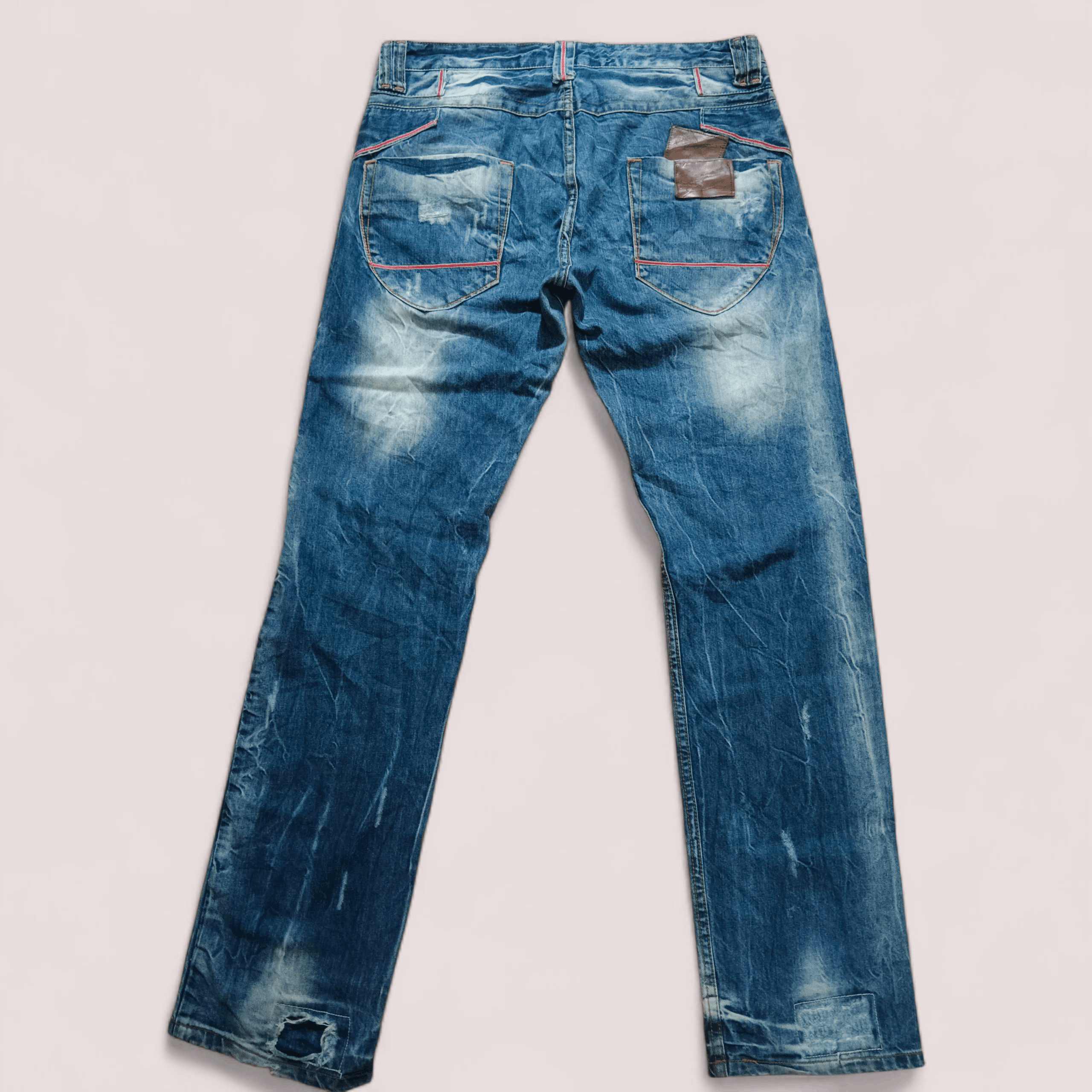 Takeshy Kurosawa Takeshy Kurosawa The Art Denim Size US 35 - 2 Thumbnail
