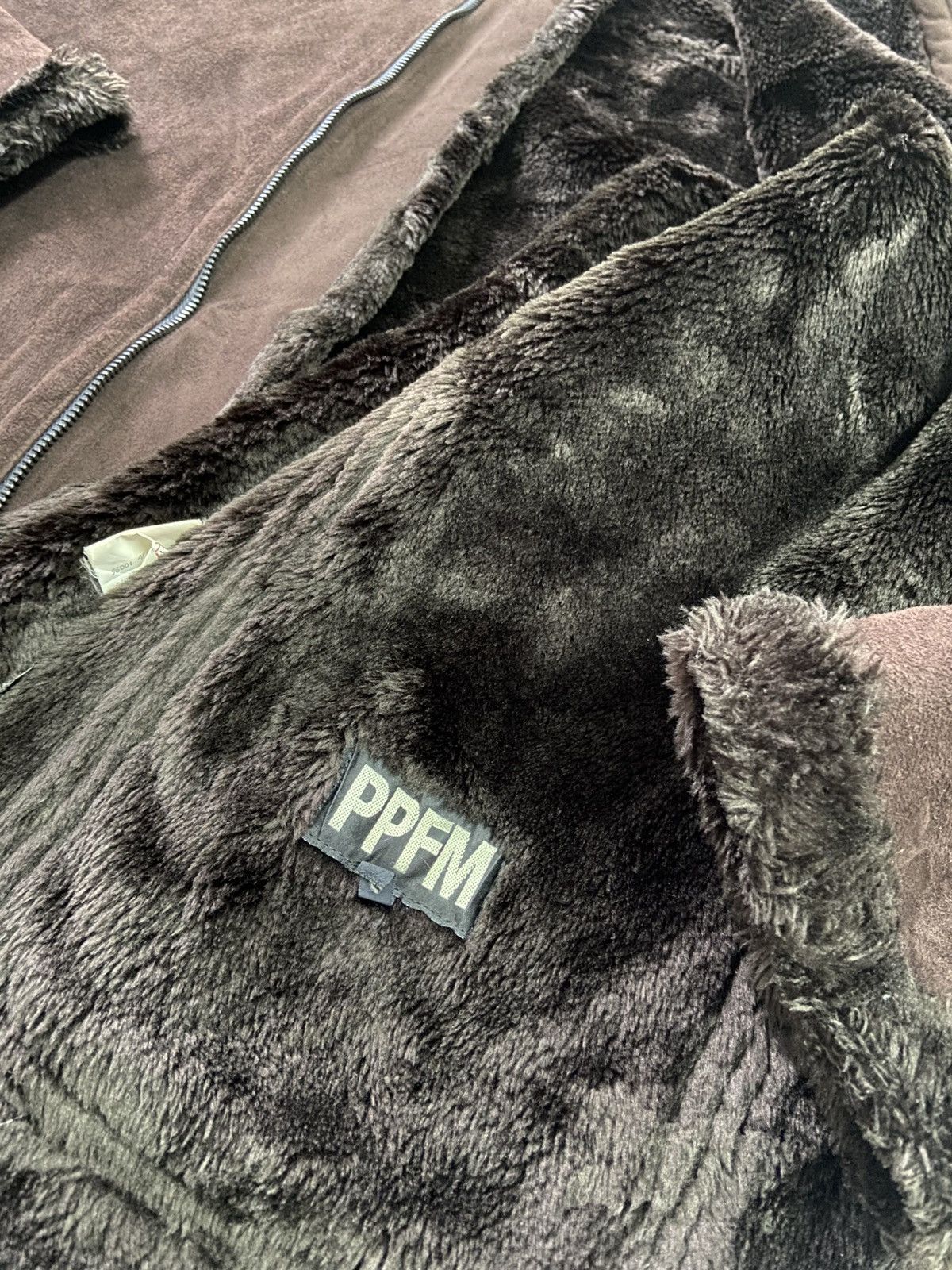 If Six Was Nine PPFM Velvet Shearling Parka Heavy Jacket Size US M / EU 48-50 / 2 - 9 Thumbnail