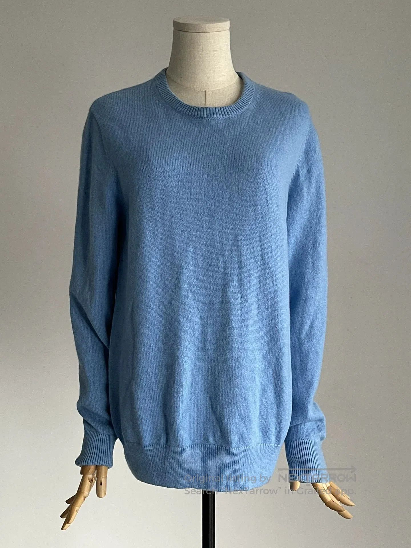 Dries Van Noten Cashmere Blue Sweater by Dries Van Noten. Size S / US 4 / IT 40 - 3 Thumbnail