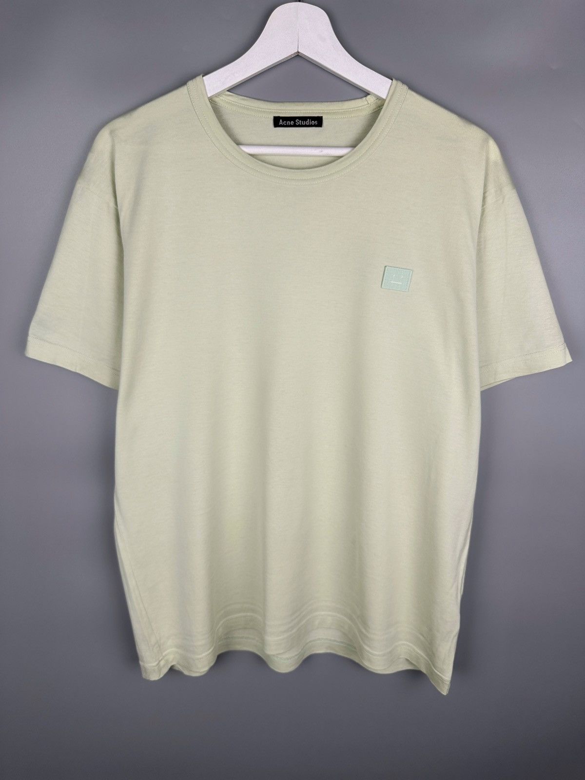 Acne Studios Acne Studios Face Logo T Shirt Tee Old Money Luxury Polo Size US L / EU 52-54 / 3 - 1 Thumbnail