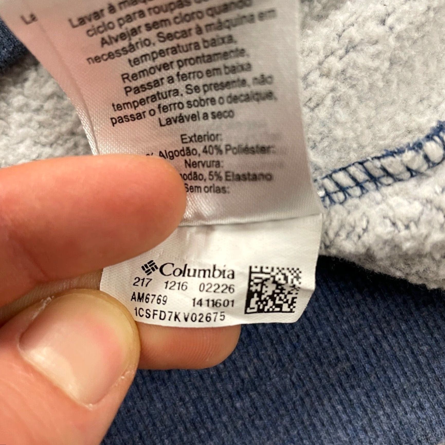 Vintage Columbia Sweatshirt Mens Medium Blue Crew Neck Fleece Pullover Outdoor Active All Seasons Size US M / EU 48-50 / 2 - 5 Thumbnail