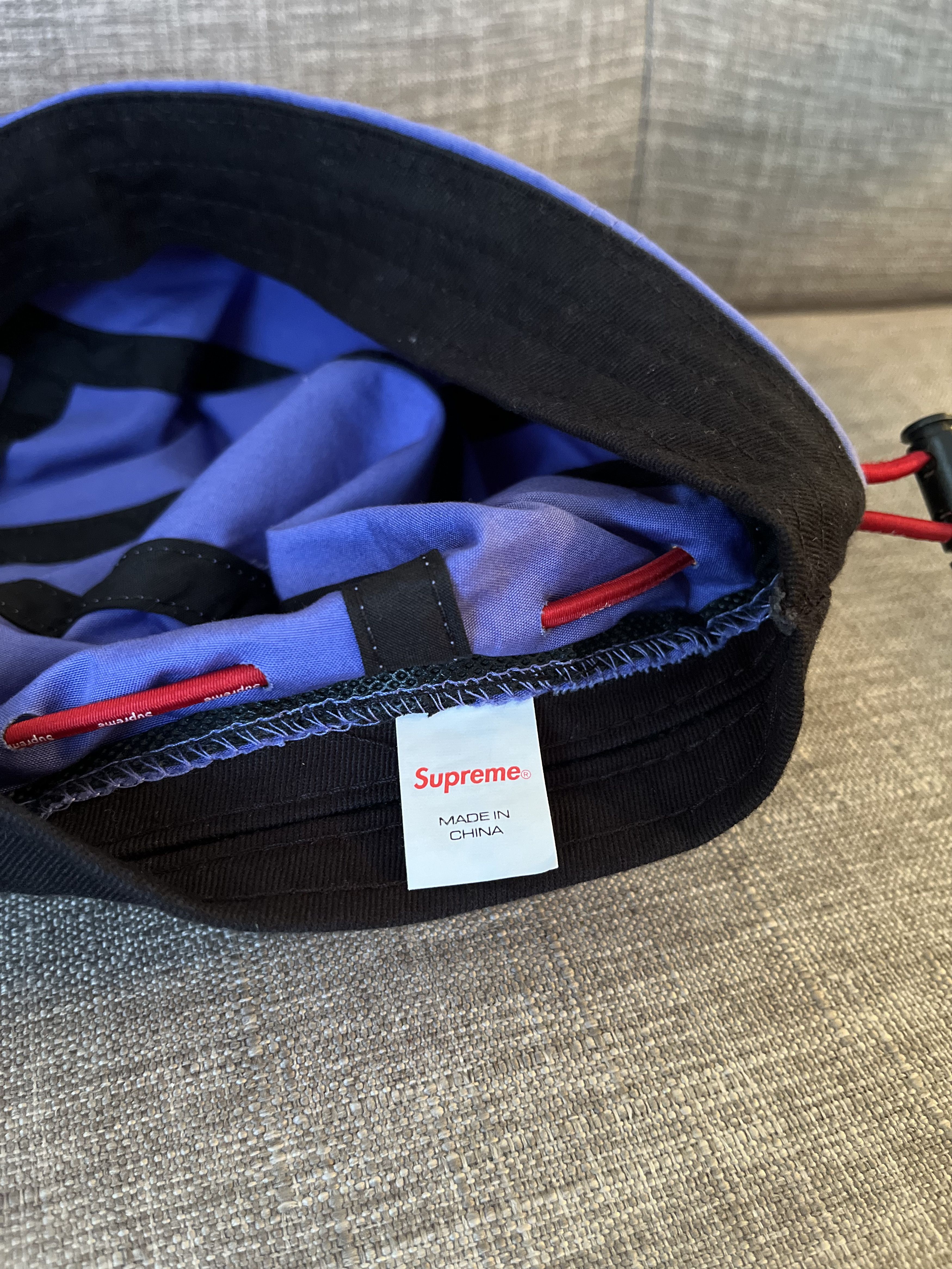Supreme Supreme FW21 Shockcord Camp Cap in Blue Size ONE SIZE - 4 Thumbnail