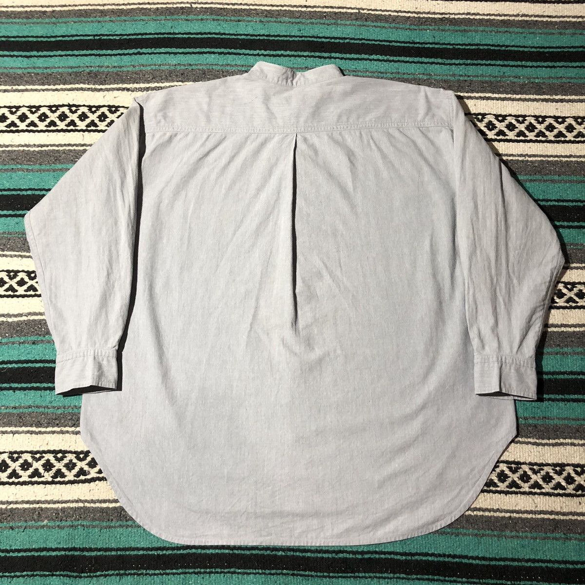 Issey Miyake Plantation Shanghai Boxy Shirt 🥬 Size US M / EU 48-50 / 2 - 8 Thumbnail