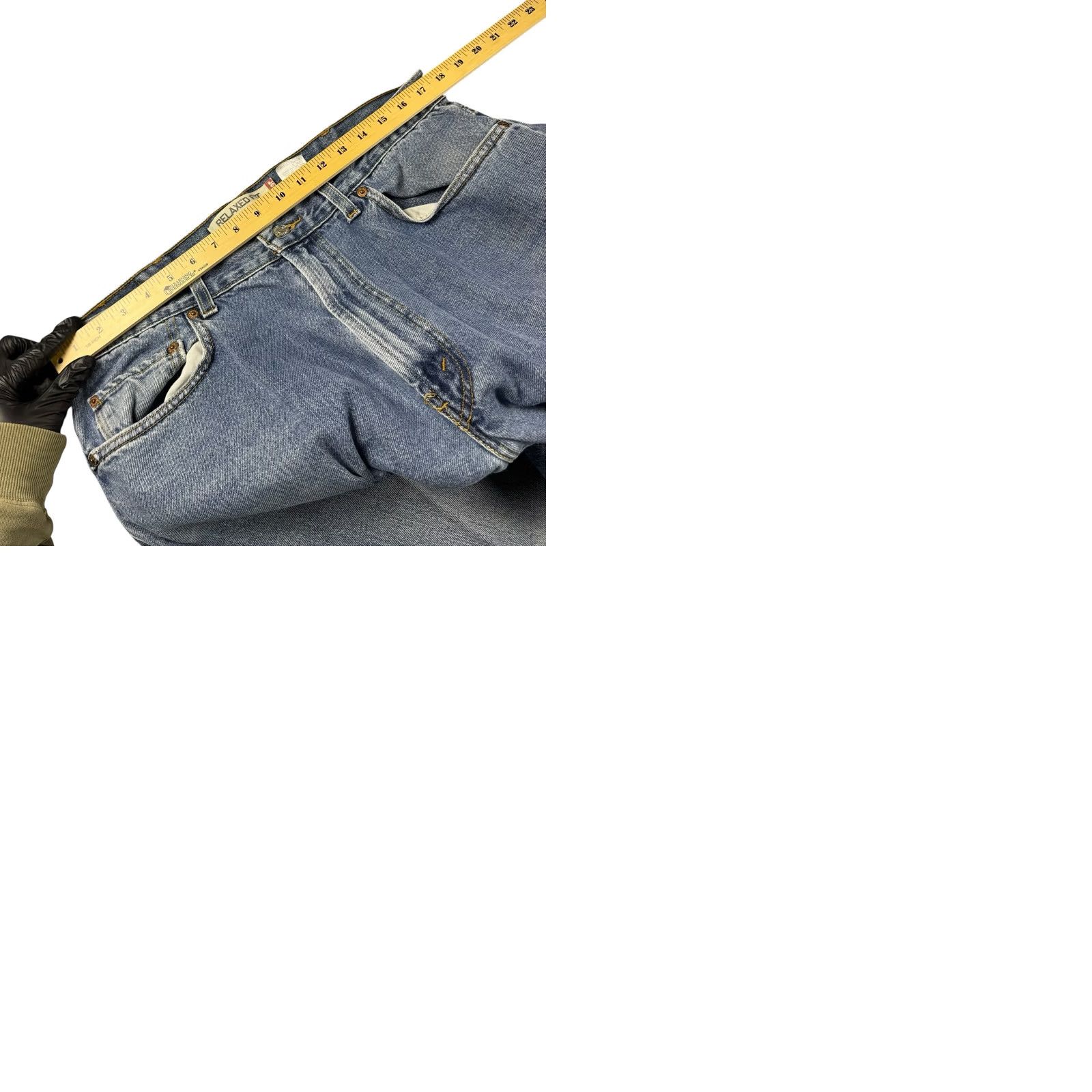 Levi's VINTAGE Levi's 550 Jeans Men Regular 38x30 Blue Midrise Denim Relaxed 90s Grunge Y2K Red Tab Skate Straight Size US 38 / EU 54 - 9 Thumbnail