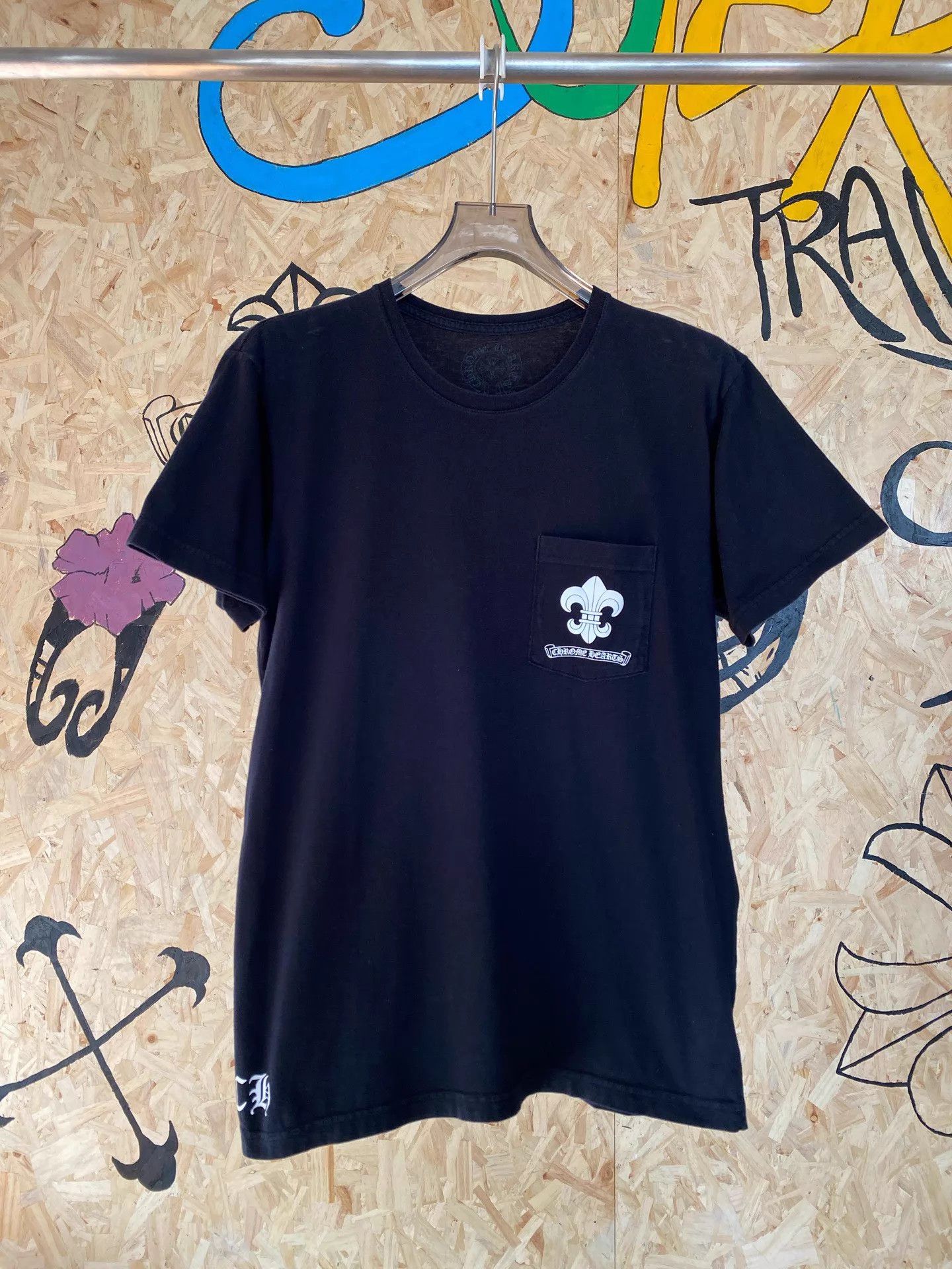 Chrome Hearts Chrome Hearts Black Scout Flower Scroll L T-shirt 99 New Size US L / EU 52-54 / 3 - 1 Thumbnail