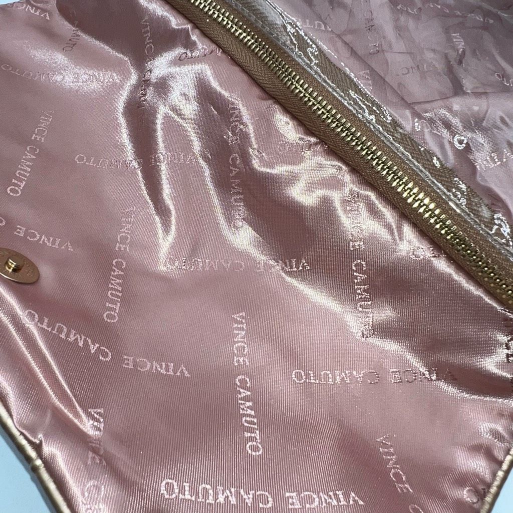 Vince Camuto Vince Camuto Rose Gold Bing and Sparkle Travel Toiletry Bag Size ONE SIZE - 8 Thumbnail