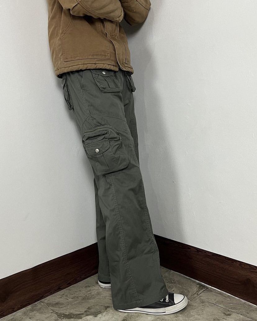 Hysteric Glamour Rare Design Multi Pocket Tactical Denim Pants Size US 31 - 2 Thumbnail