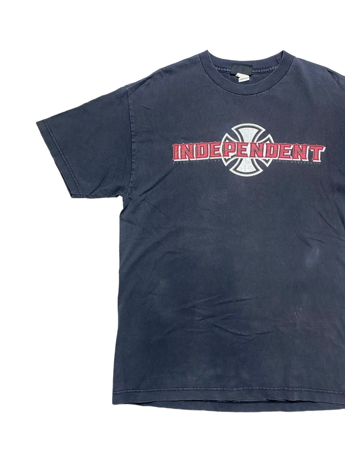 Other VINTAGE INDEPENDENT NHS TAG SPELLOUT LOGO TEE Size US L / EU 52-54 / 3 - 4 Thumbnail