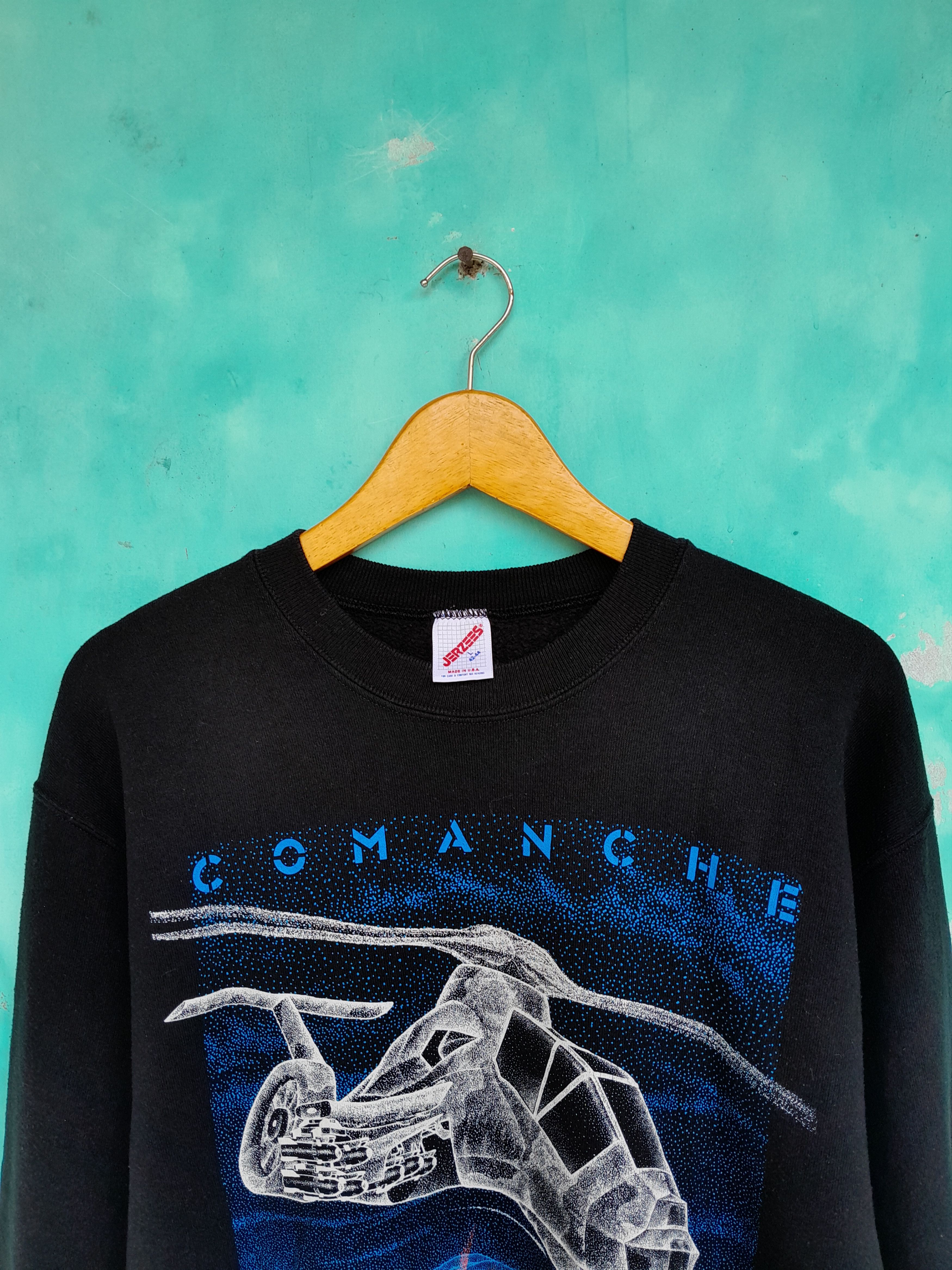 Blackbird Vintage 90s Blackbird Comanche 1991 sweatshirt Size US L / EU 52-54 / 3 - 5 Thumbnail