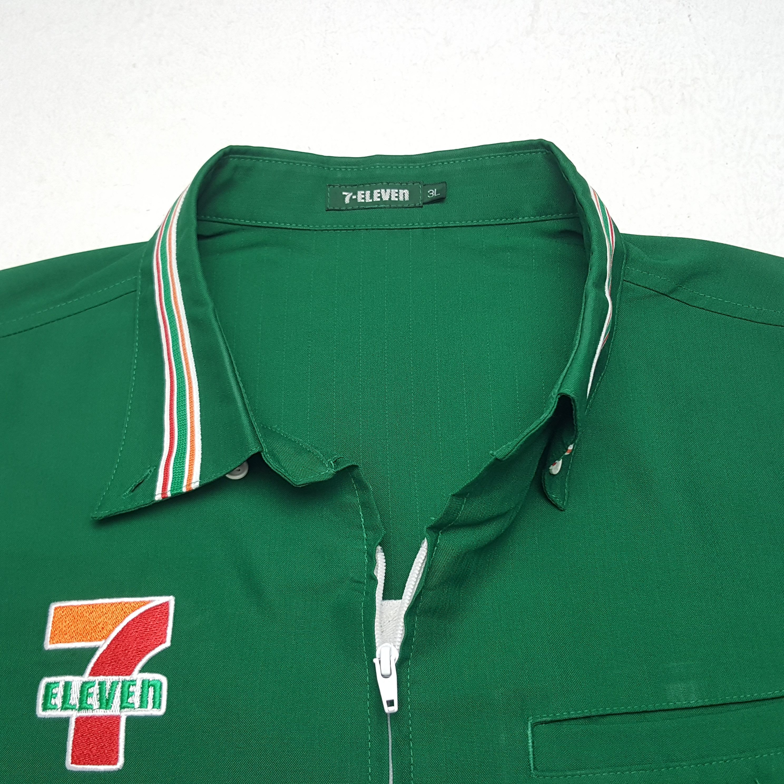 Japanese Brand × Uniform Wares × Vintage Vintage 7 Eleven Embroidery Logo Worker Jacket Size US L / EU 52-54 / 3 - 5 Thumbnail