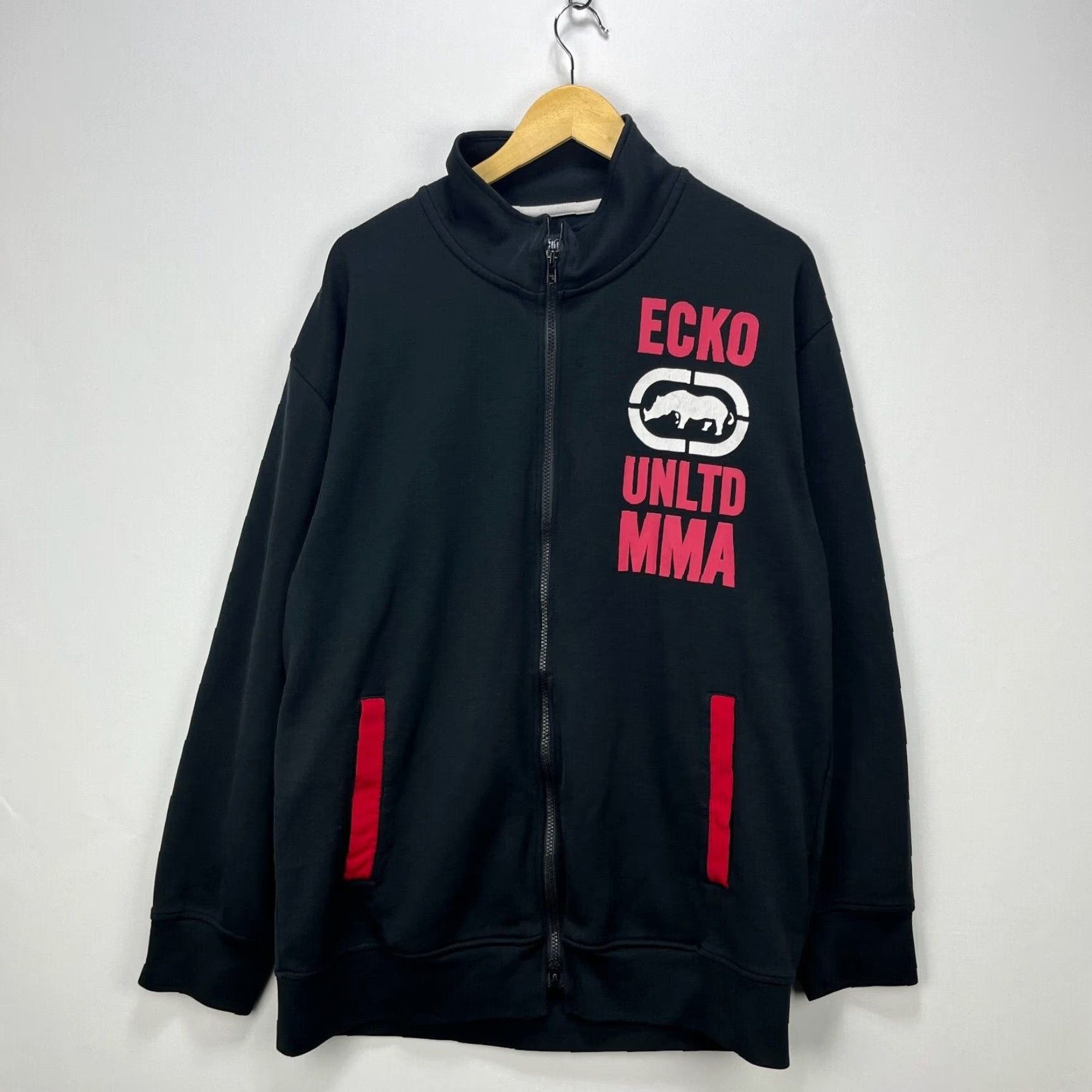 Ecko Unltd. VINTAGE Ecko Unltd. Track Jacket Shirt Men 2XL Black Size US XXL / EU 58 / 5 - 3 Thumbnail