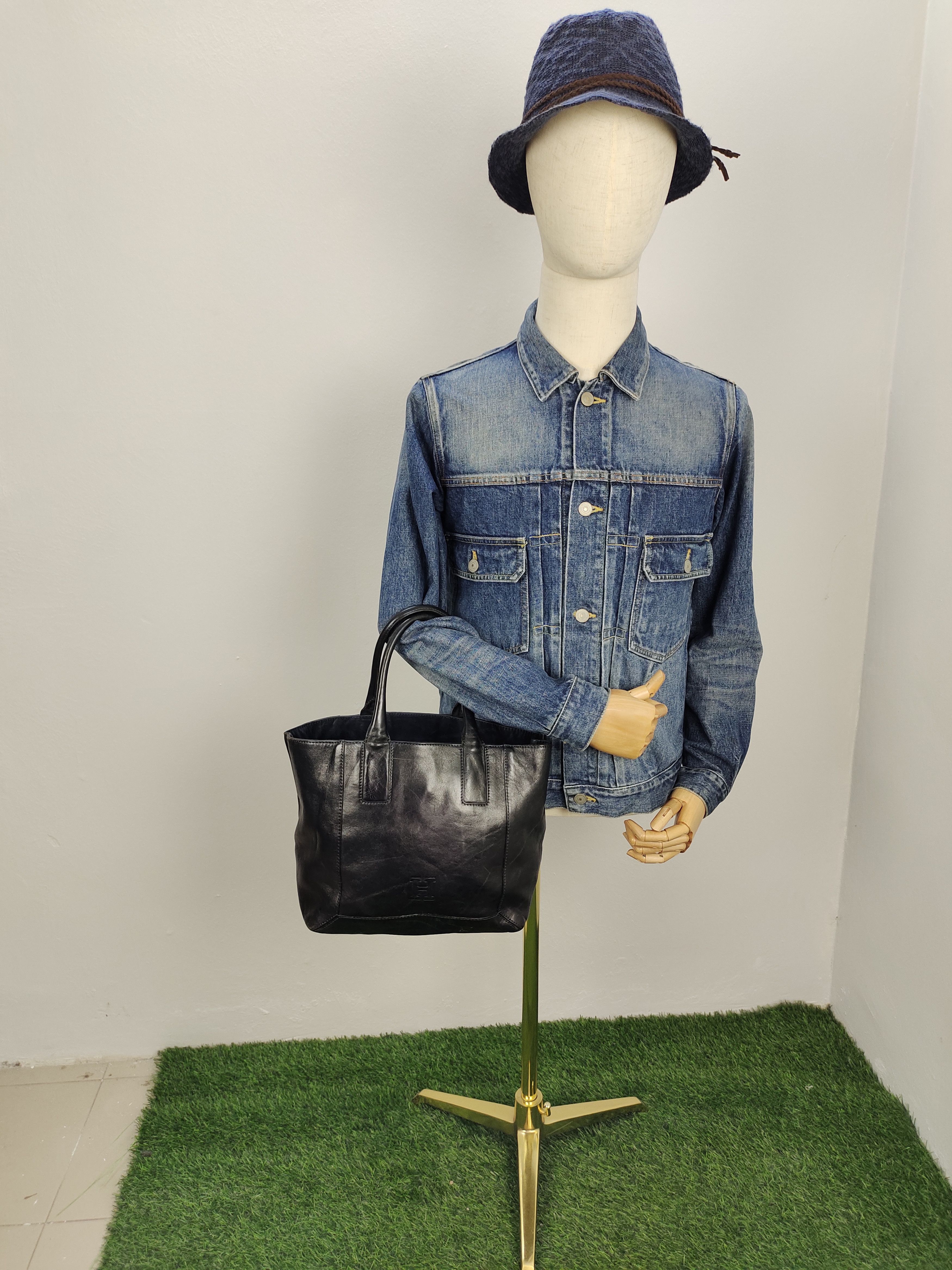 Hysteric Glamour Vintage Hirofu Italy Patina Leather Tote Bag Size ONE SIZE - 1 Thumbnail