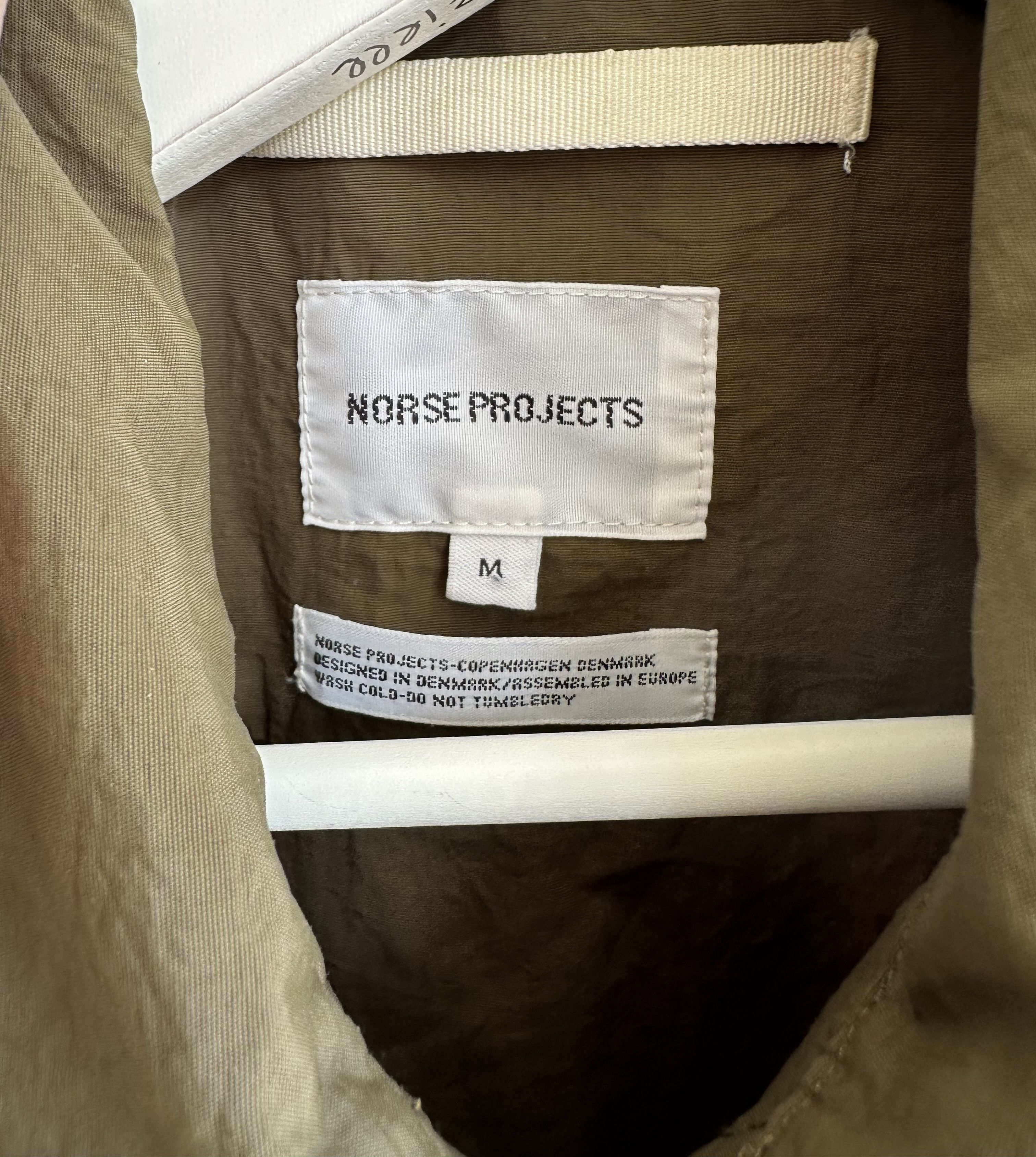 Norse Projects JENS ZIP OVERSHIRT Size US M / EU 48-50 / 2 - 4 Thumbnail