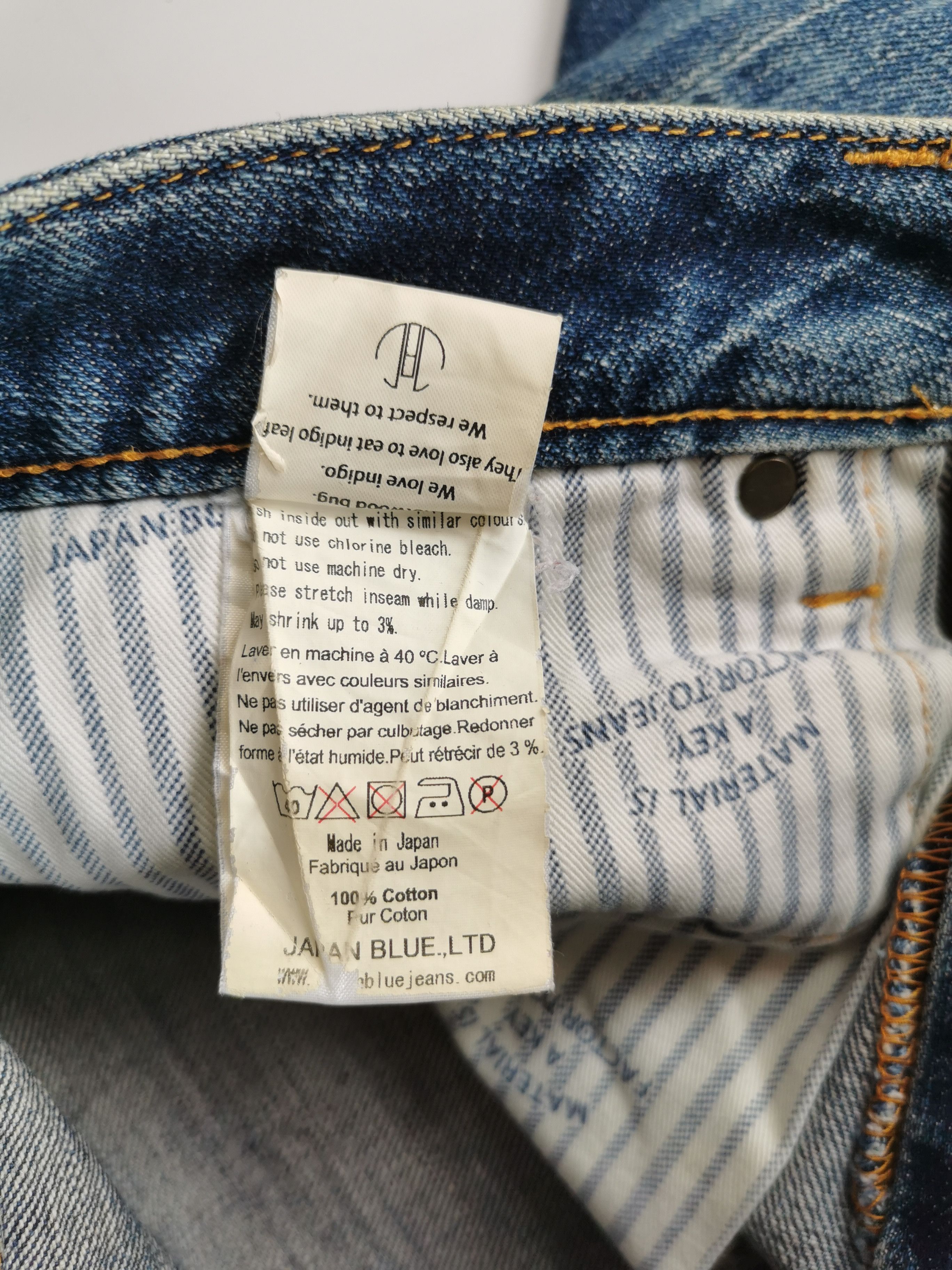 Japan Blue japan blue selvedge jeans Size US 30 / EU 46 - 4 Thumbnail