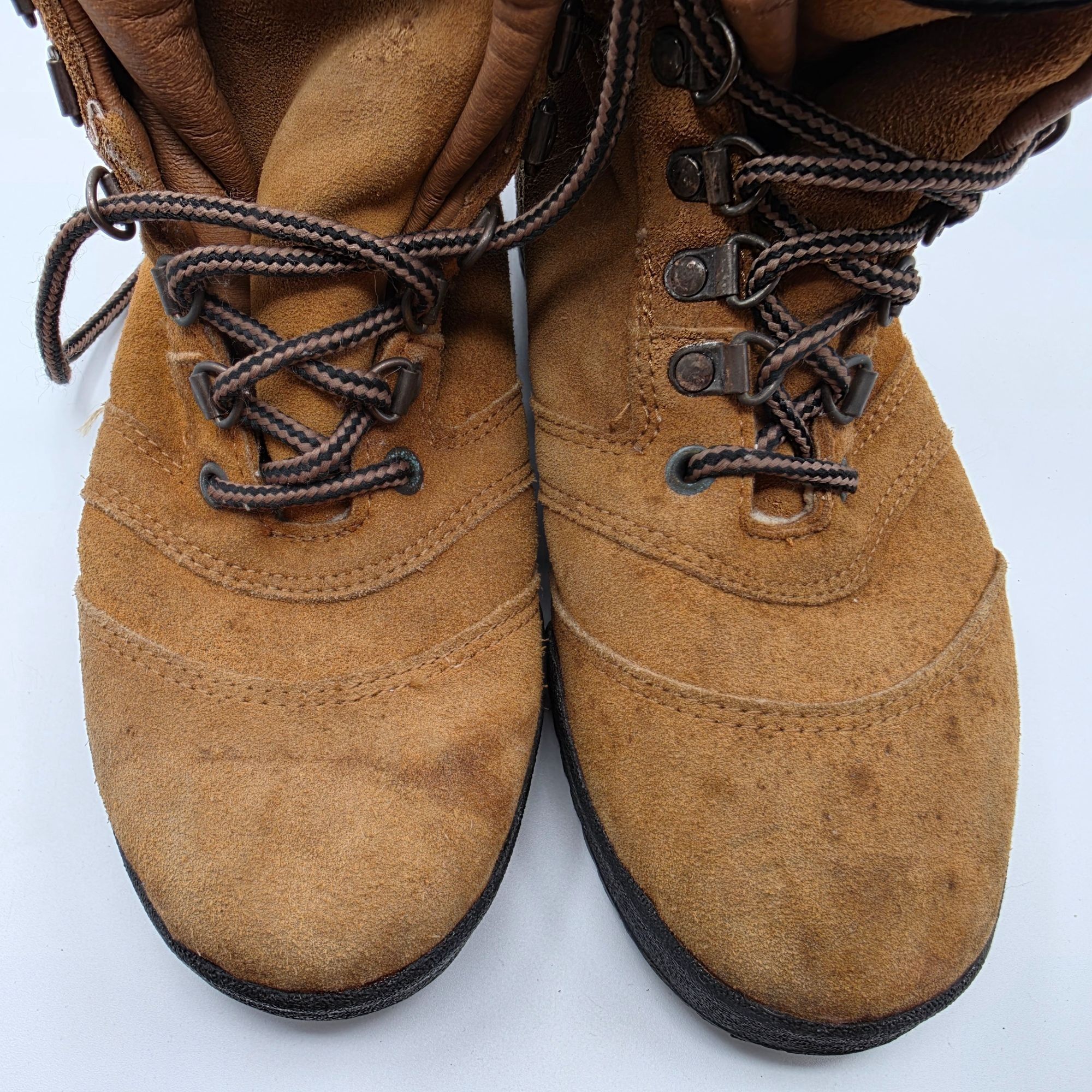 Other Roffe Shearling-Lined Womens Snow Boots Size 8 Brown Lace Up Size US 8 / IT 38 - 10 Thumbnail