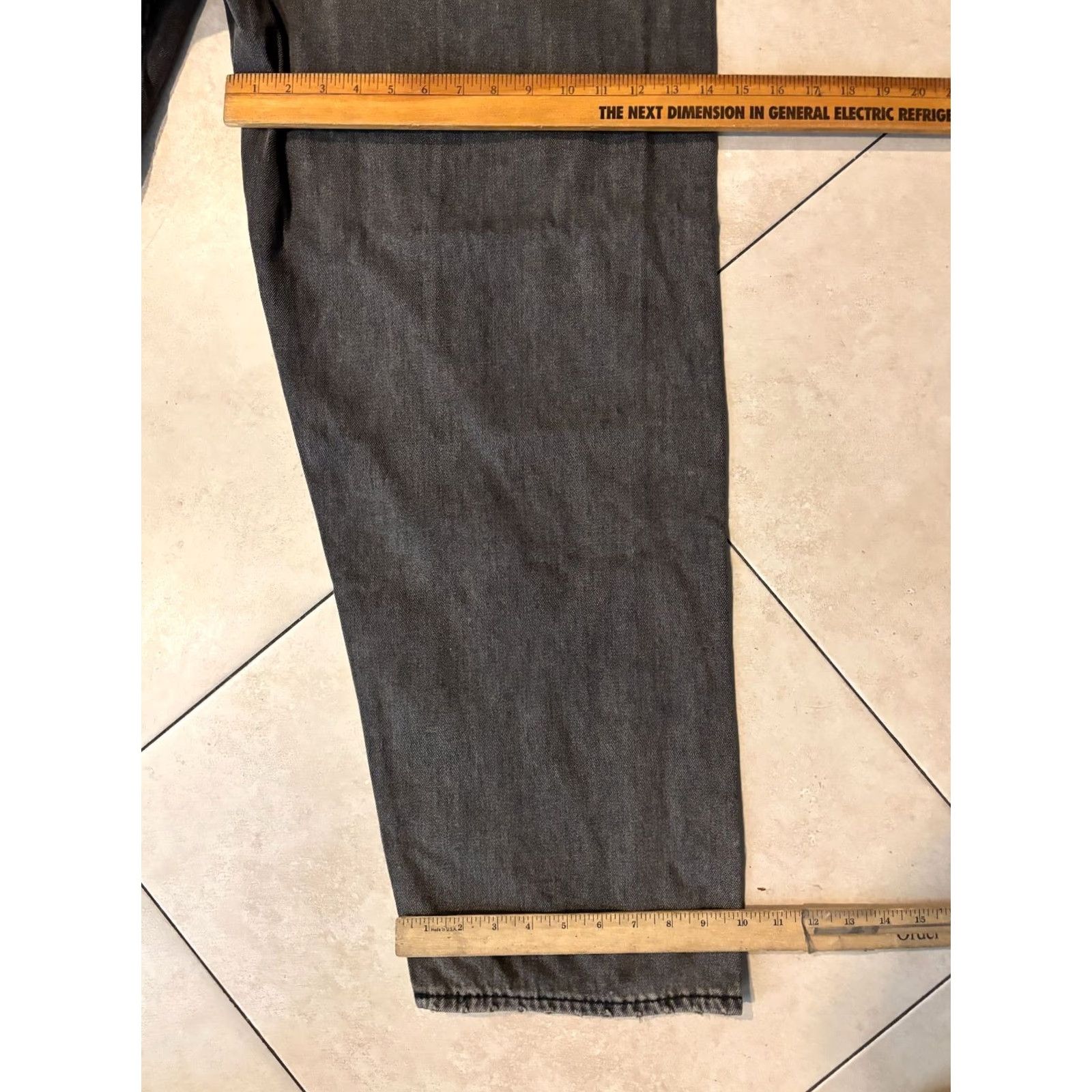 Levi's Levi's 550 Jeans Relaxed Straight Mens 48X34 Black 90s Retro Vintage Style Distressed 5-Pocket Denim Jeans Size US 32 / EU 48 - 8 Thumbnail