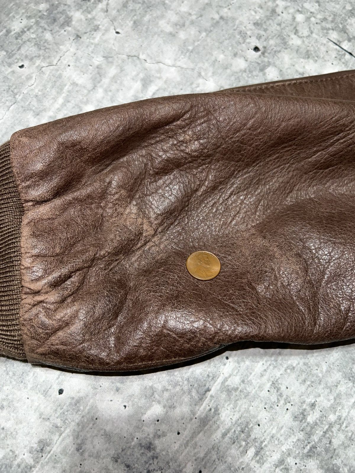 Roundtree & Yorke Vintage 90s Roundtree & Yorke Genuine Leather Jacket Size US L / EU 52-54 / 3 - 13 Thumbnail