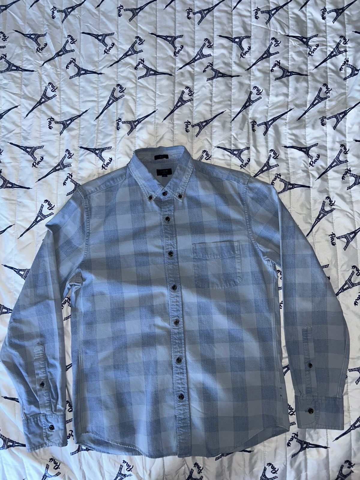 J.Crew Jcrew Jaspe Gray shirt Size US M / EU 48-50 / 2 - 1 Thumbnail