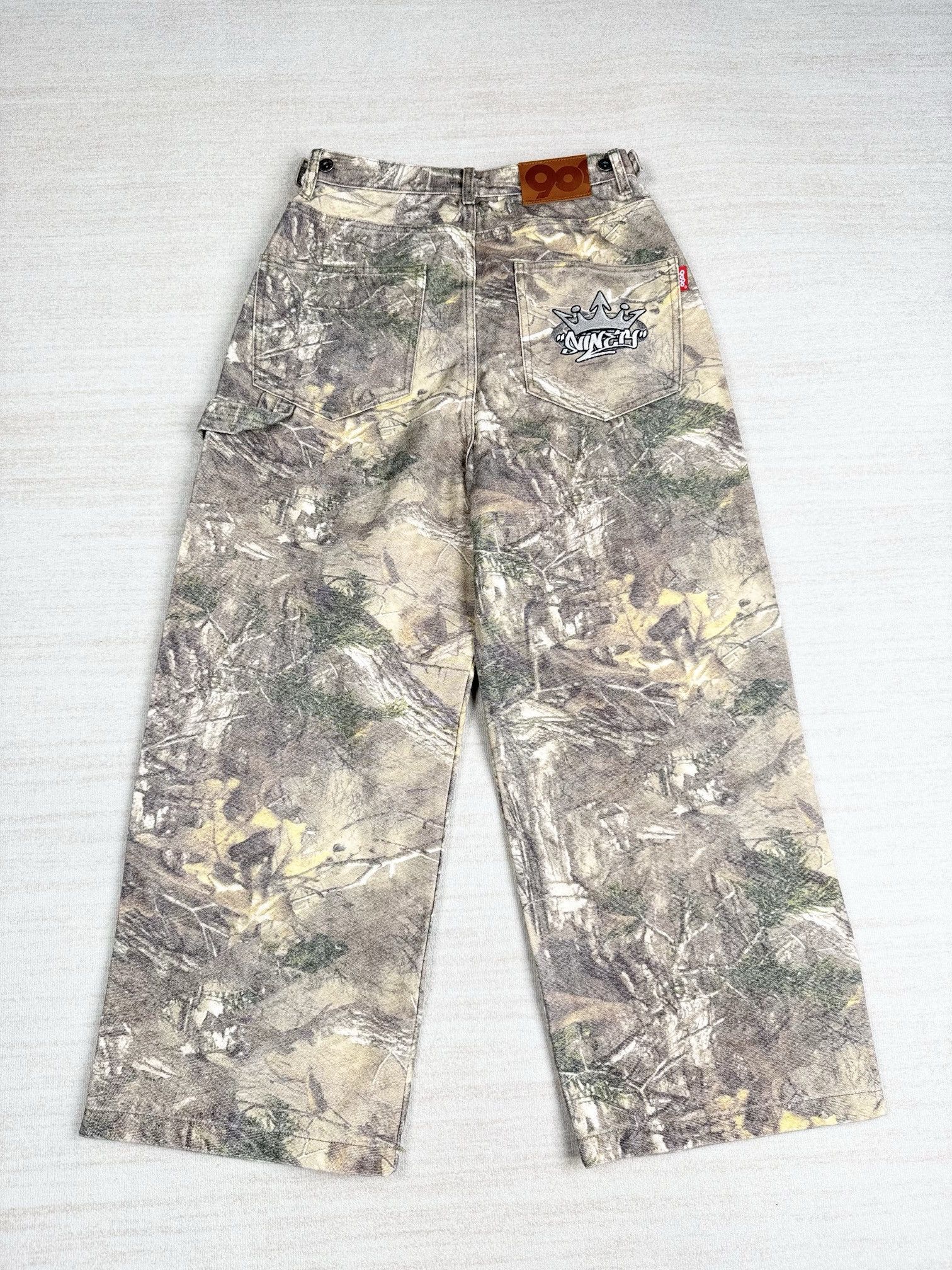 Japanese Brand 9090 tree camo carpenter pants Size US 32 / EU 48 - 5 Thumbnail