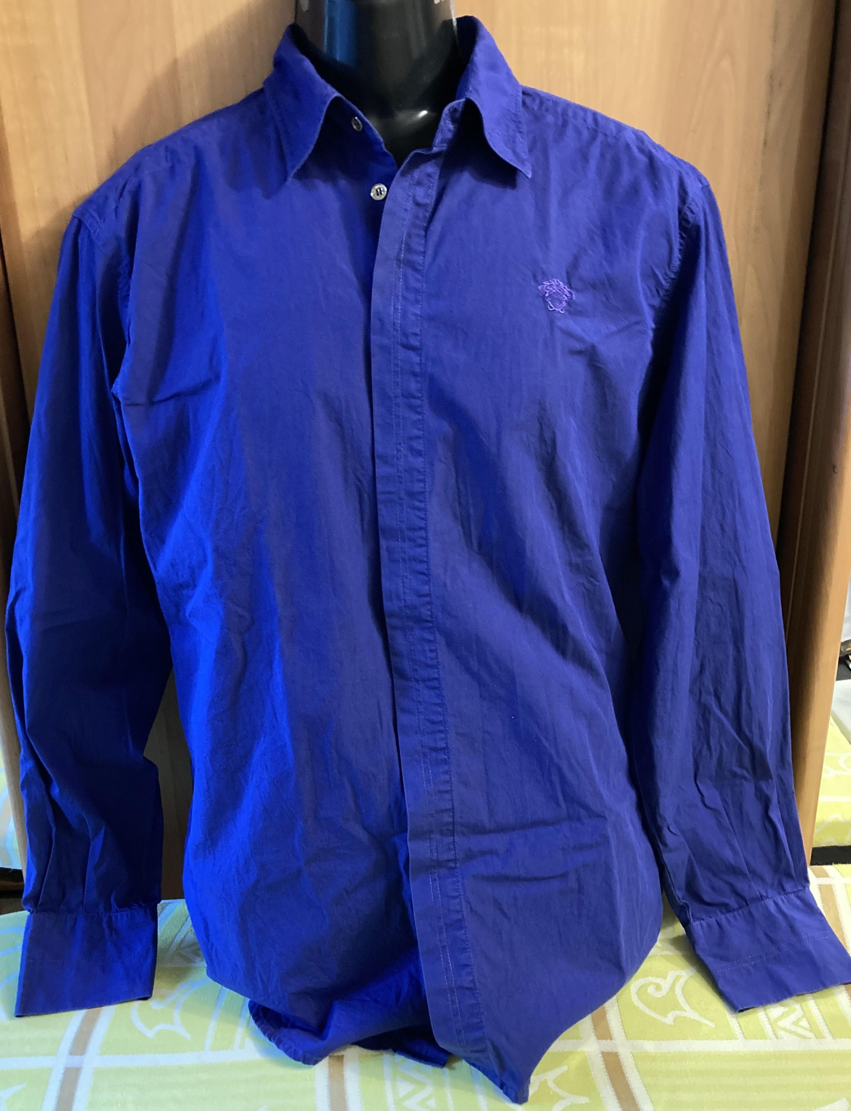 Versace Vintage Versace Jeans Couture Medusa Logo Shirt Size US L / EU 52-54 / 3 - 12 Thumbnail