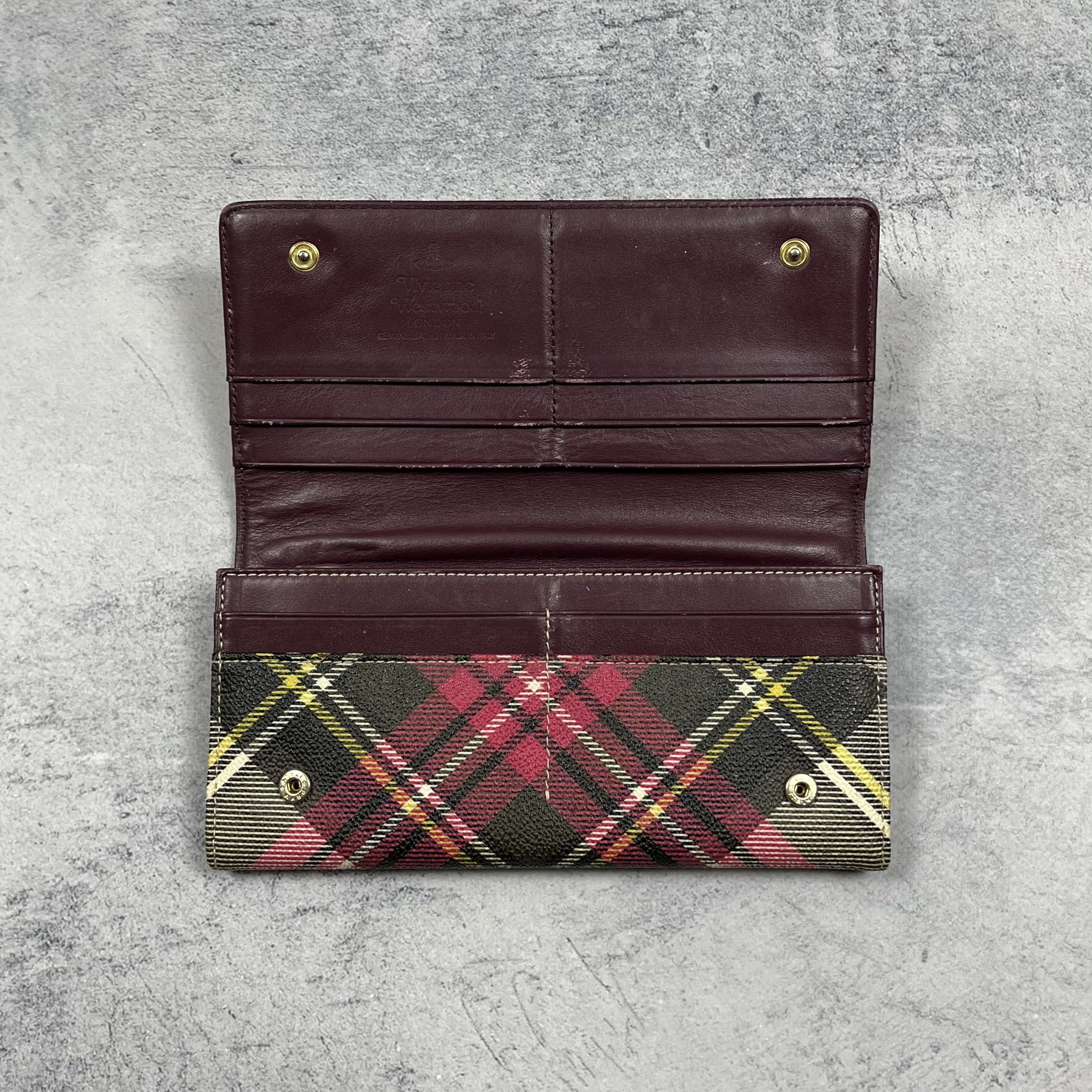 Vivienne Westwood Vivienne Westwood Orb Logo Leather Wallet Size ONE SIZE - 7 Thumbnail
