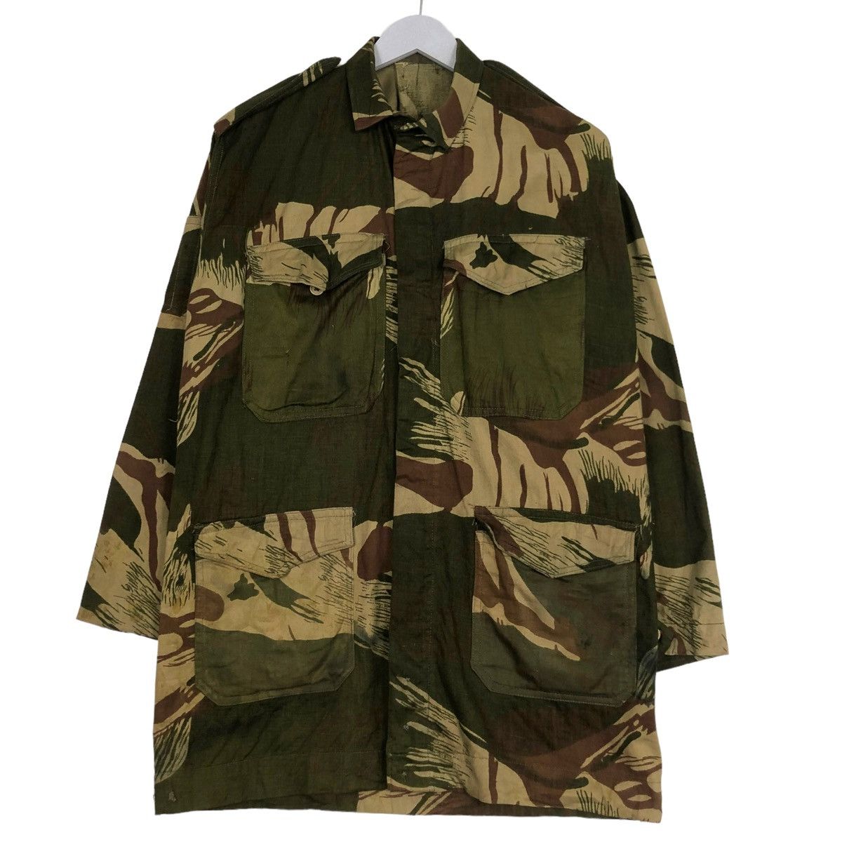 Vintage 💥 LEAF CAMO M65 FIELD VINTAGE JACKET Size US L / EU 52-54 / 3 - 1 Thumbnail